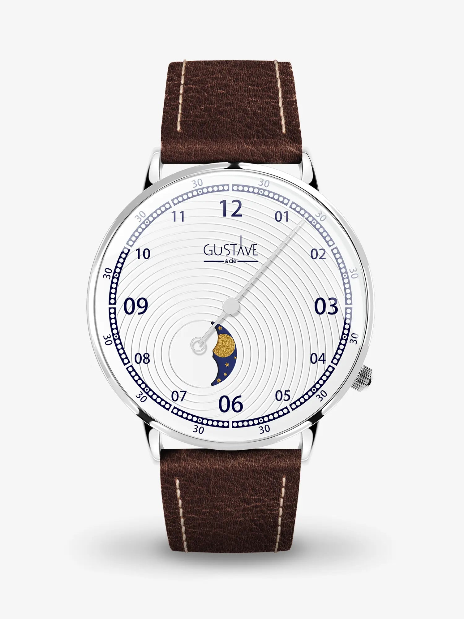 GEORGES 12H - ARGENT ET BLANC