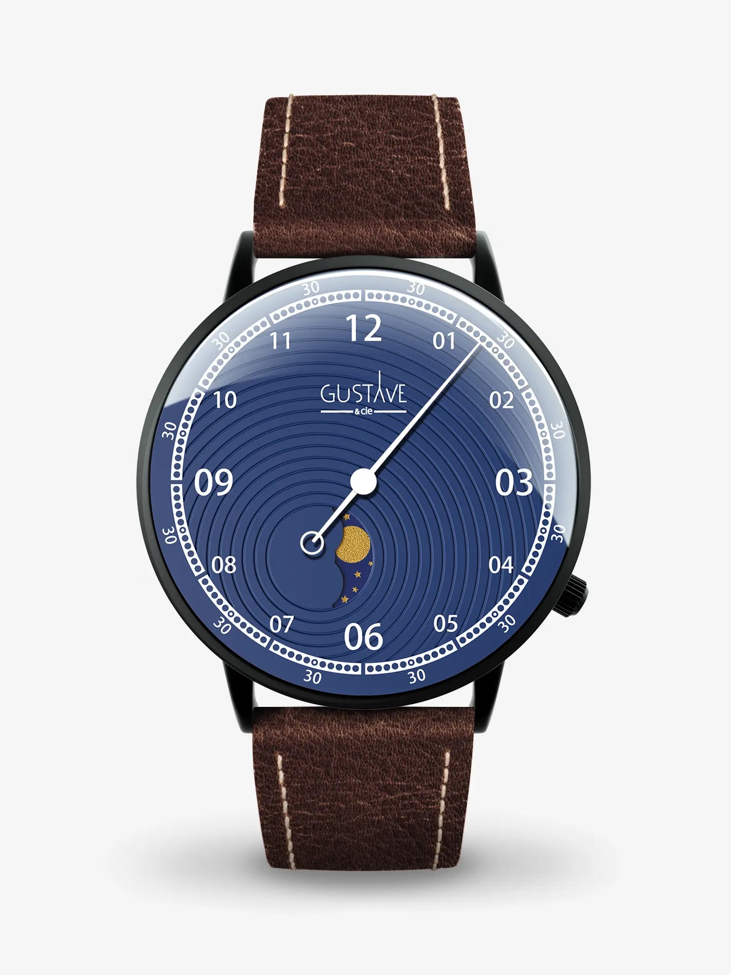 GEORGES 12H - BLACK AND BLUE