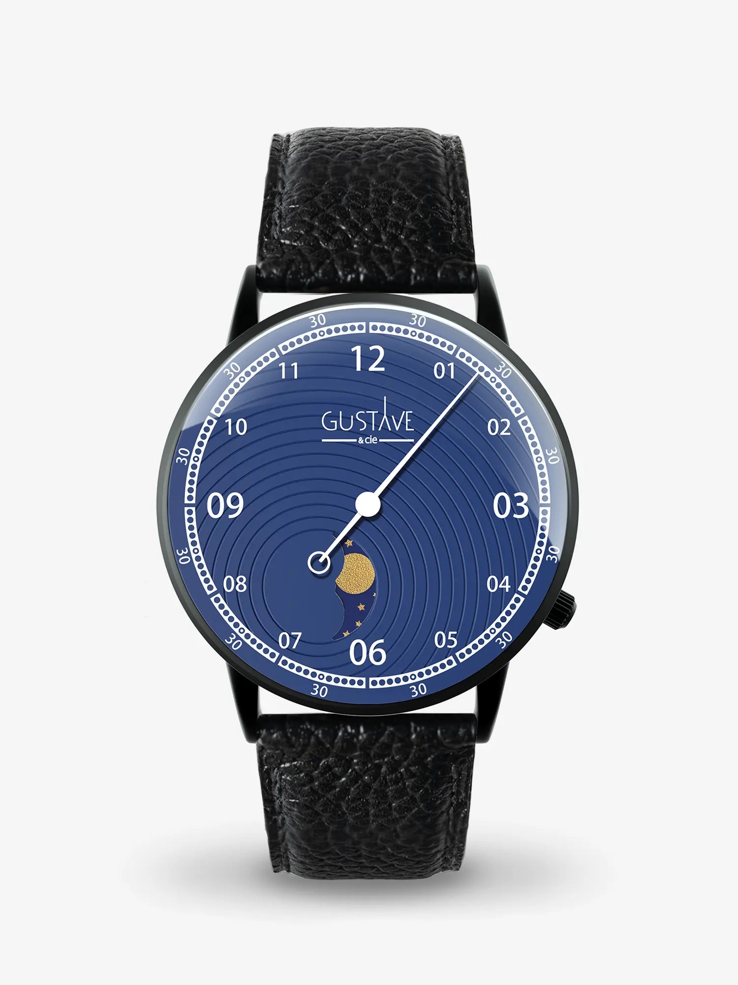 GEORGES 12H - BLACK AND BLUE
