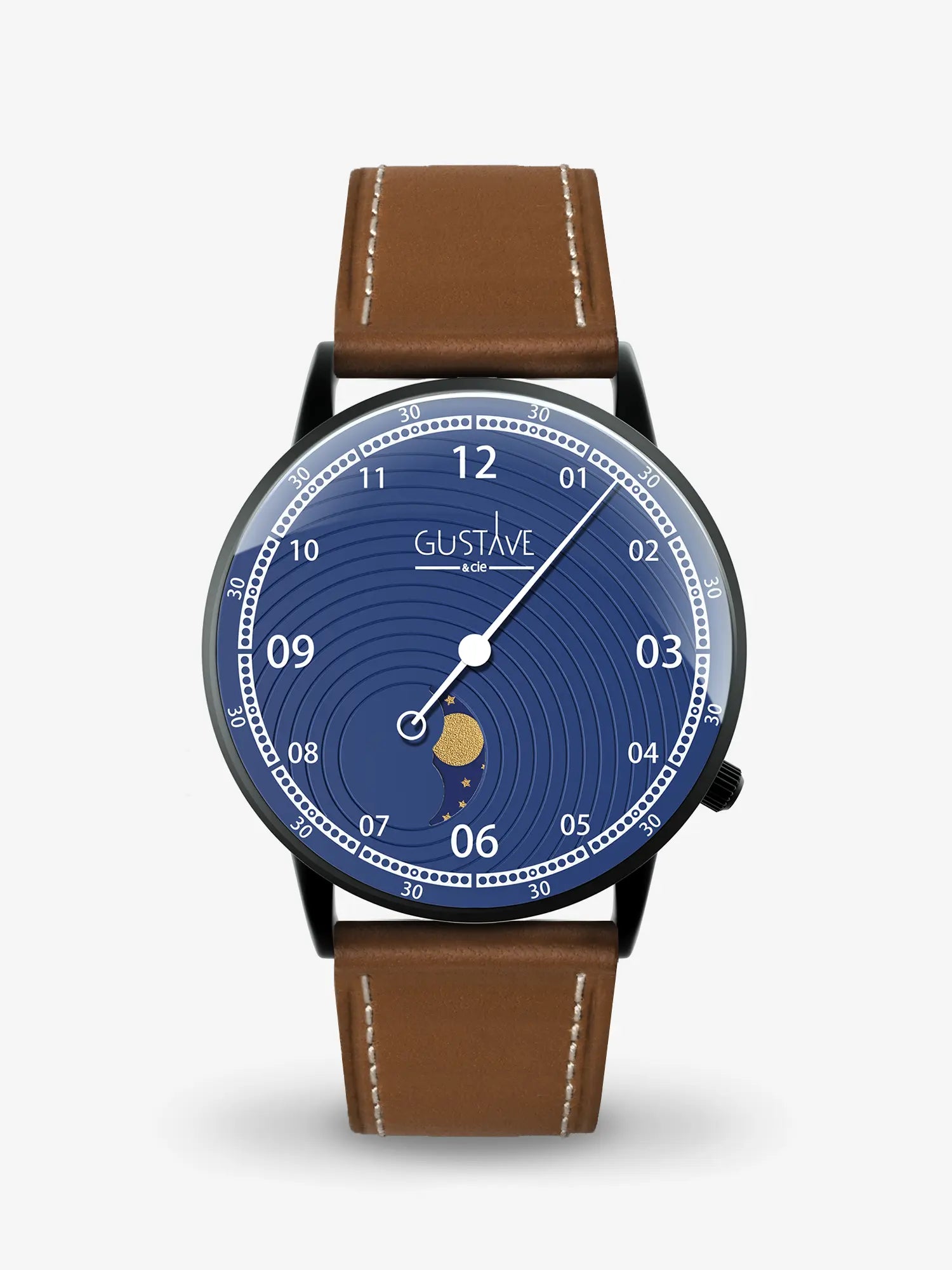 GEORGES 12H - BLACK AND BLUE