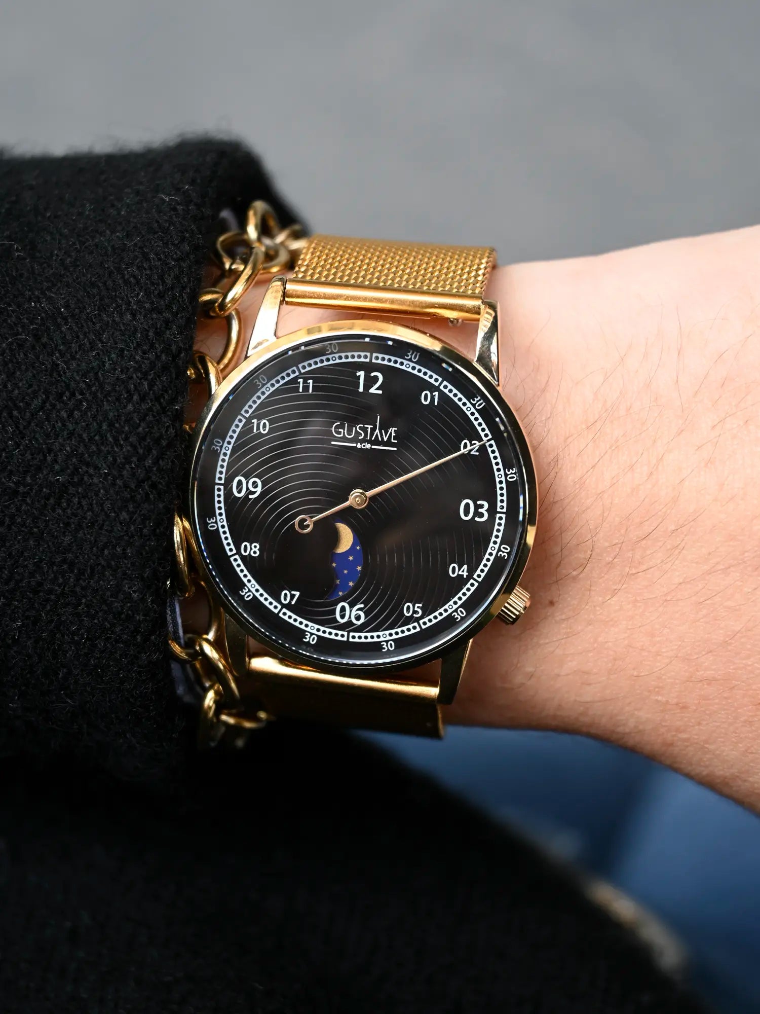 GEORGES 12H - GOLD AND BLACK