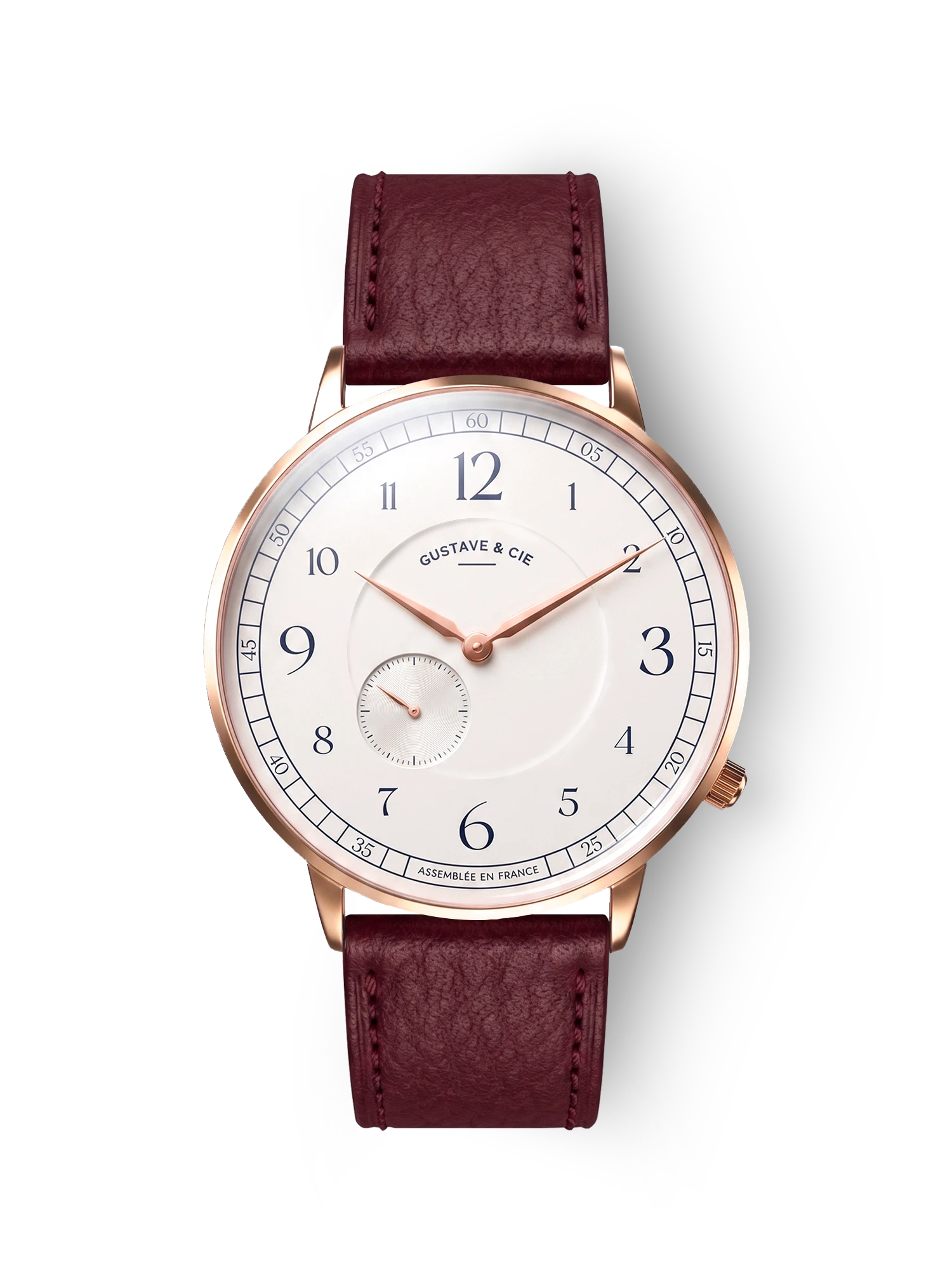 HECTOR 12H - ROSE GOLD AND WHITE