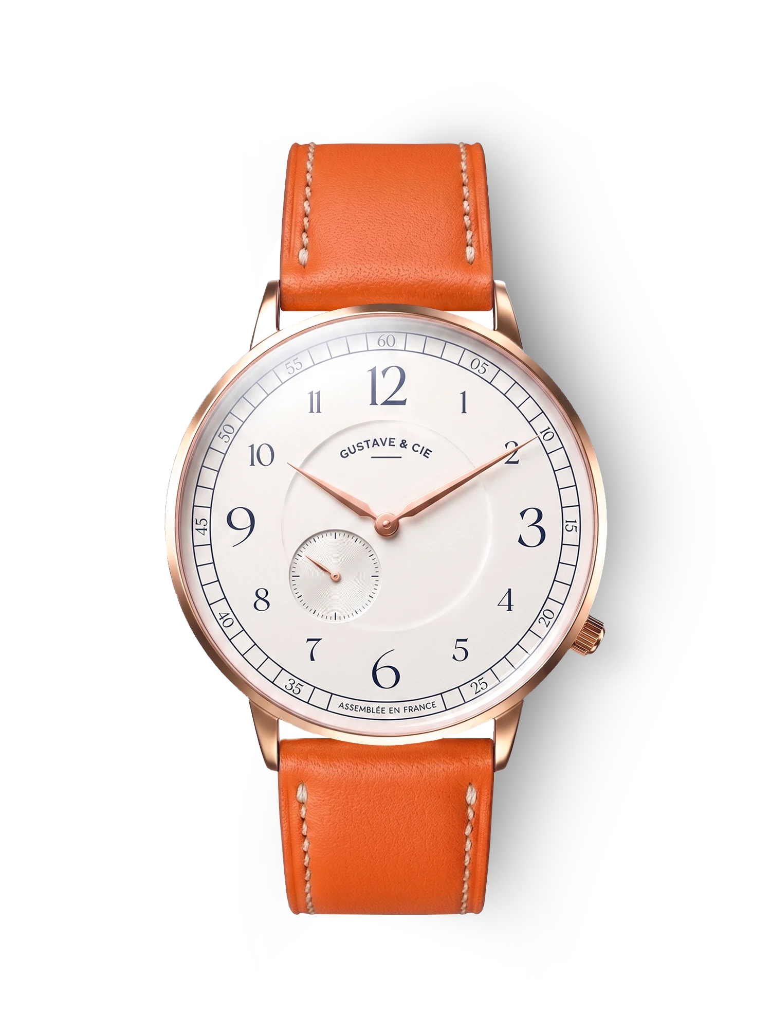 HECTOR 12H - ROSE GOLD AND WHITE