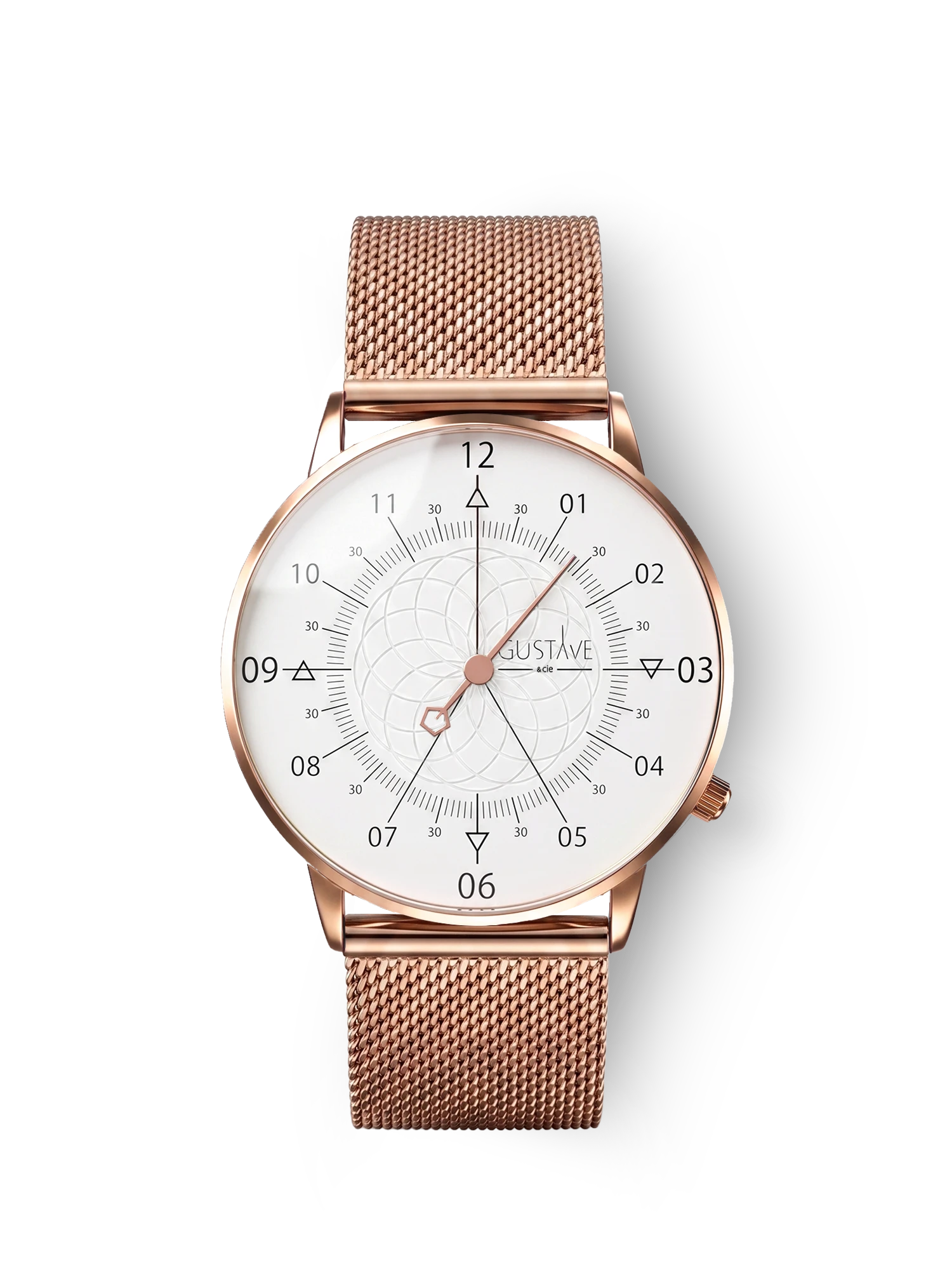 LOUIS 12H - OR ROSE ET BLANC
