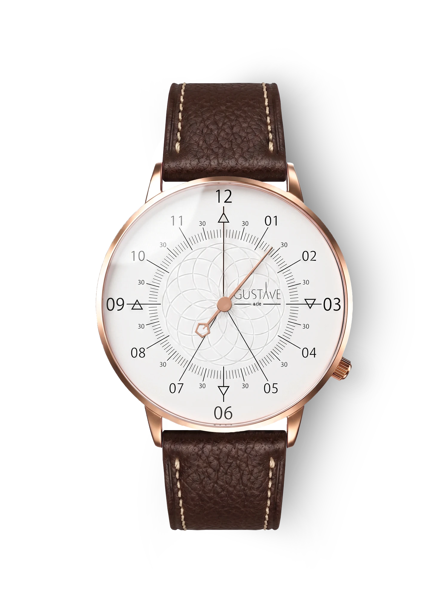 LOUIS 12H - OR ROSE ET BLANC