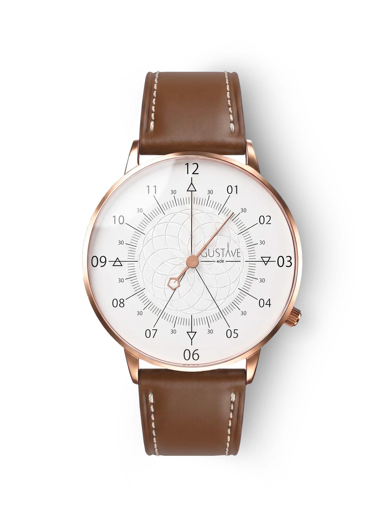 LOUIS 12H - OR ROSE ET BLANC