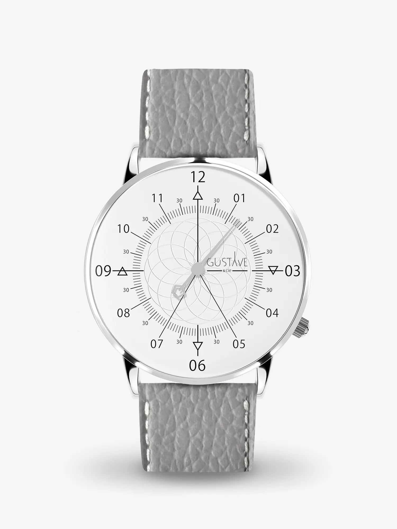 LOUIS 12H - SILVER AND WHITE