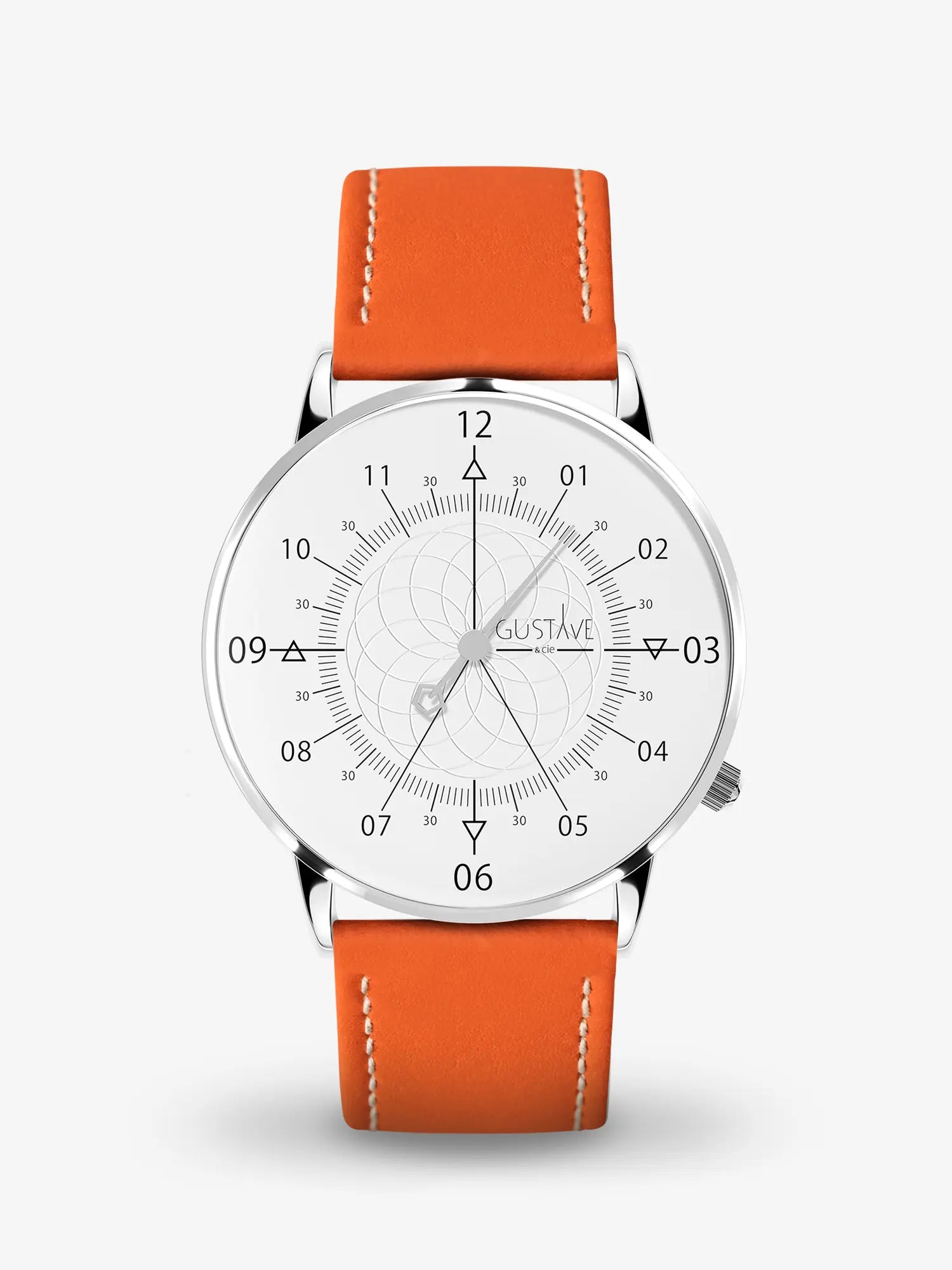 LOUIS 12H - SILVER AND WHITE