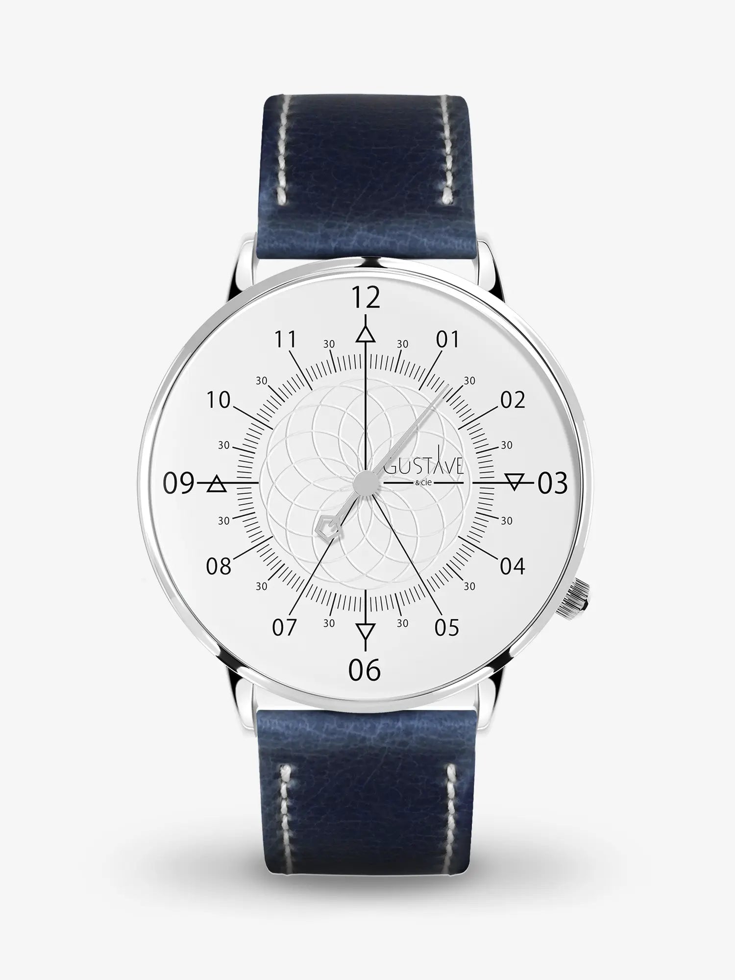 LOUIS 12H - SILVER AND WHITE