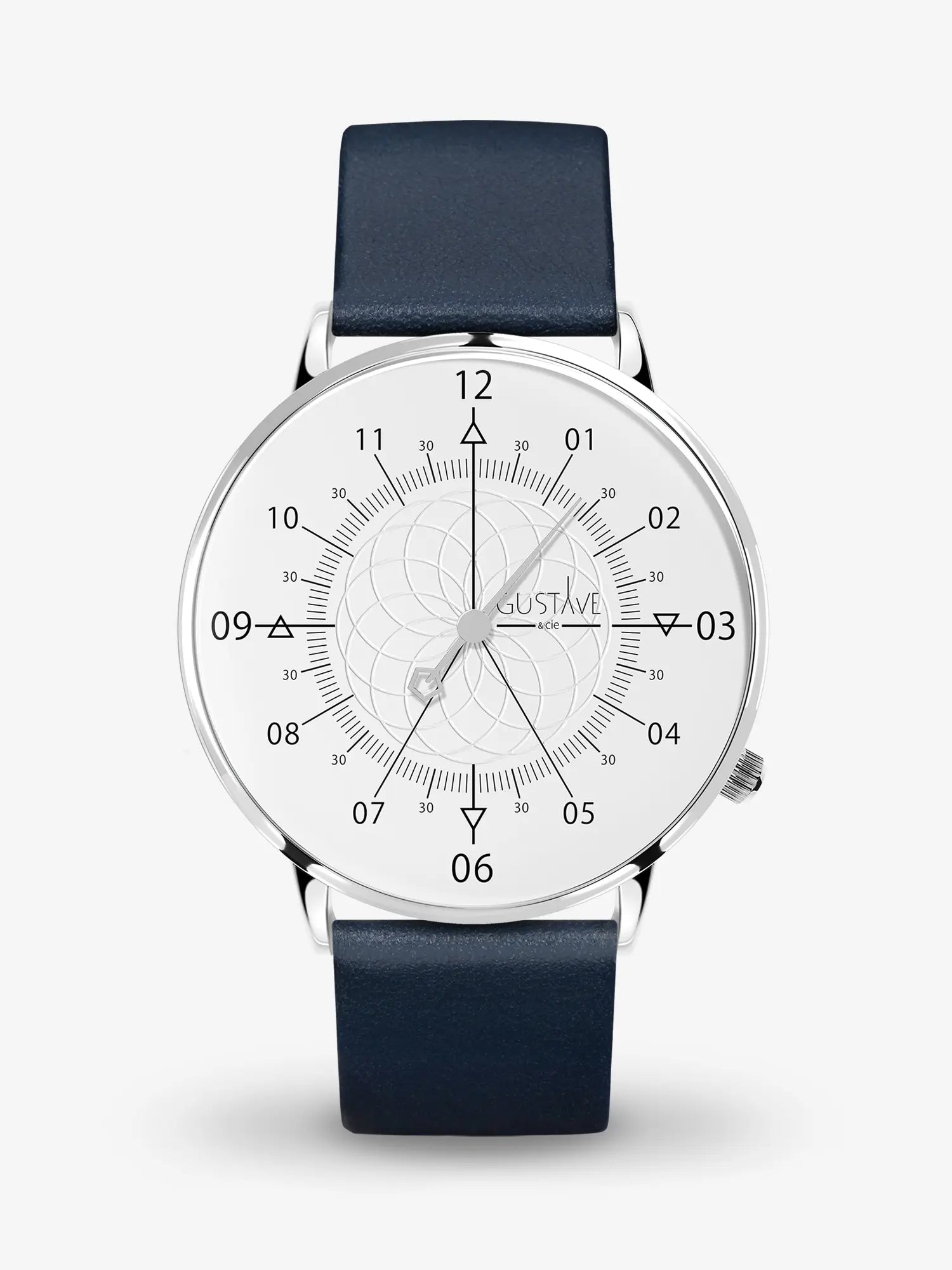 LOUIS 12H - SILVER AND WHITE