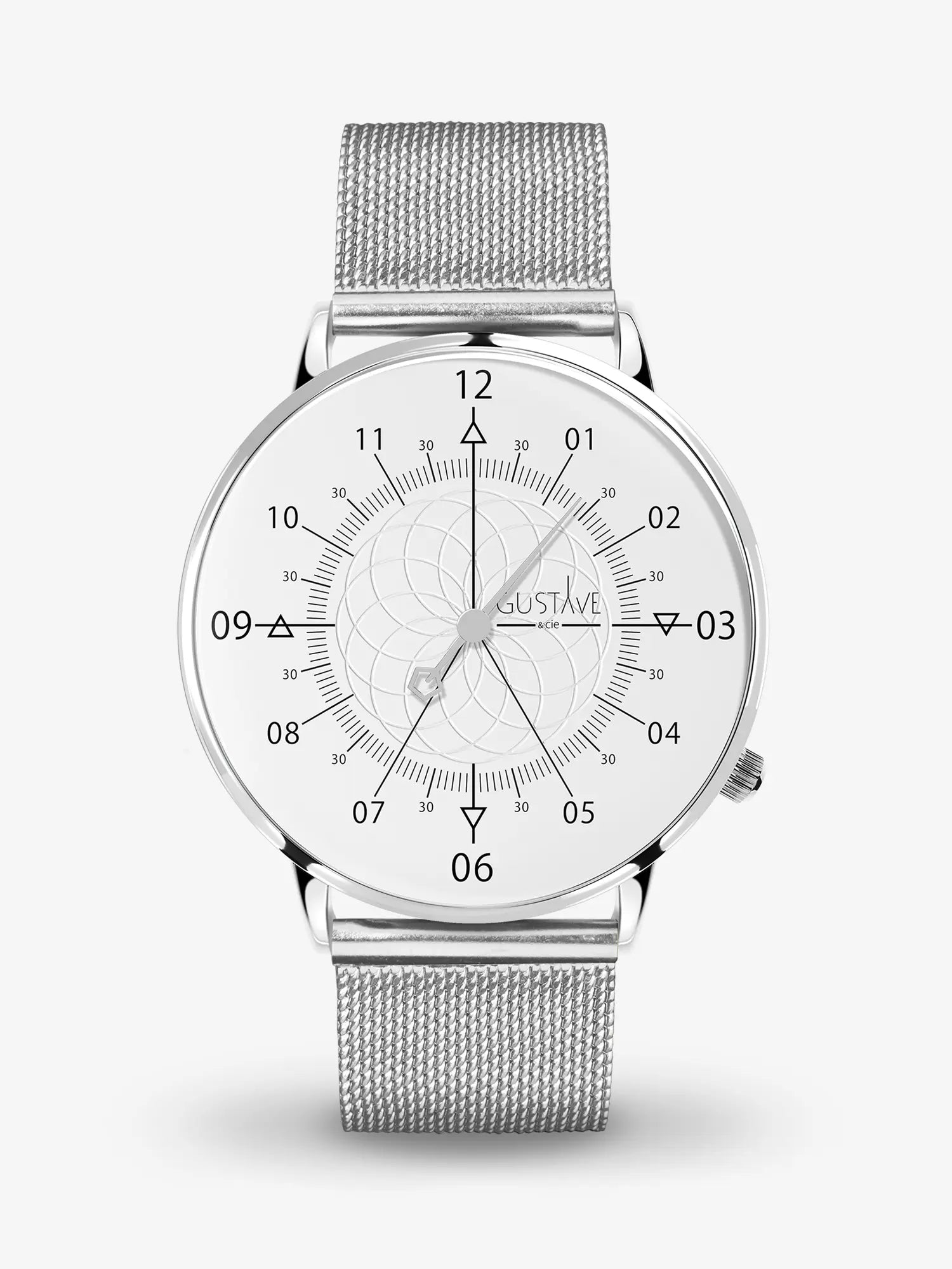 LOUIS 12H - SILVER AND WHITE