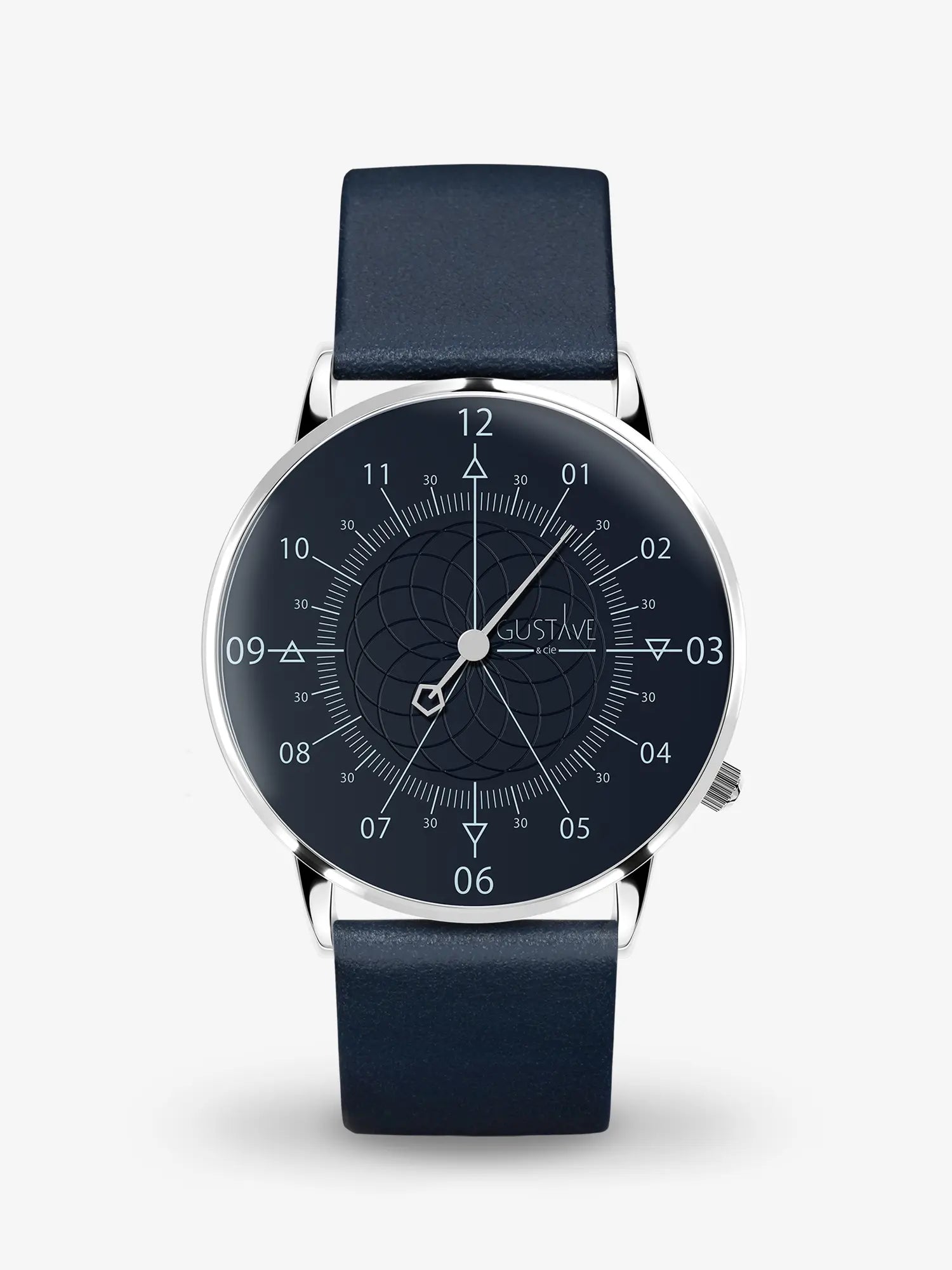 LOUIS 12H - SILVER AND BLUE