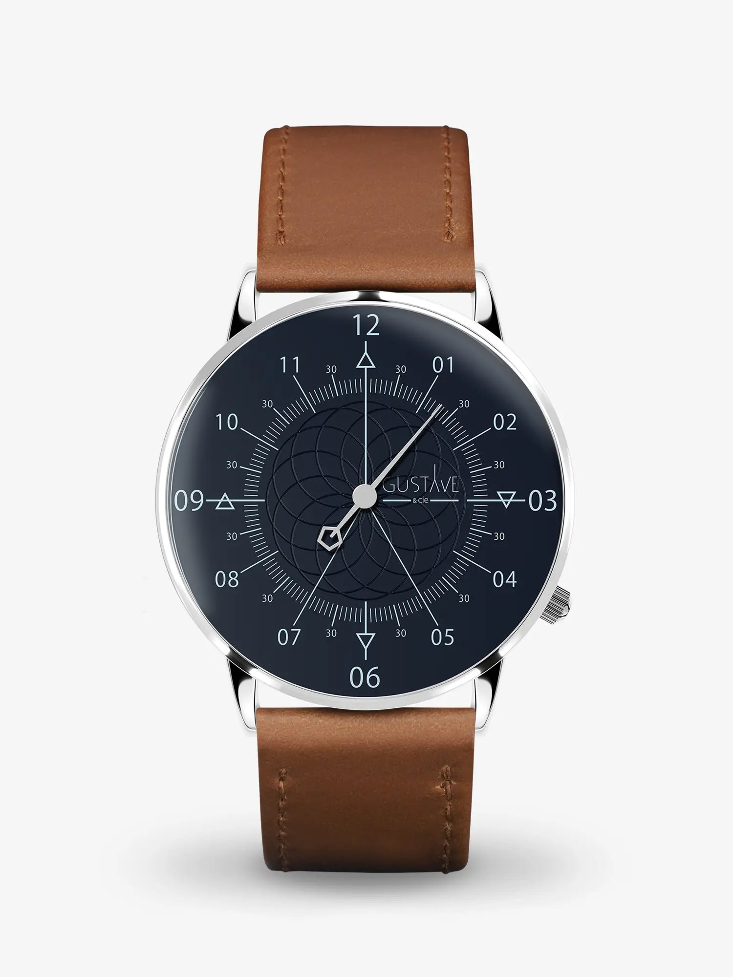 LOUIS 12H - SILVER AND BLUE