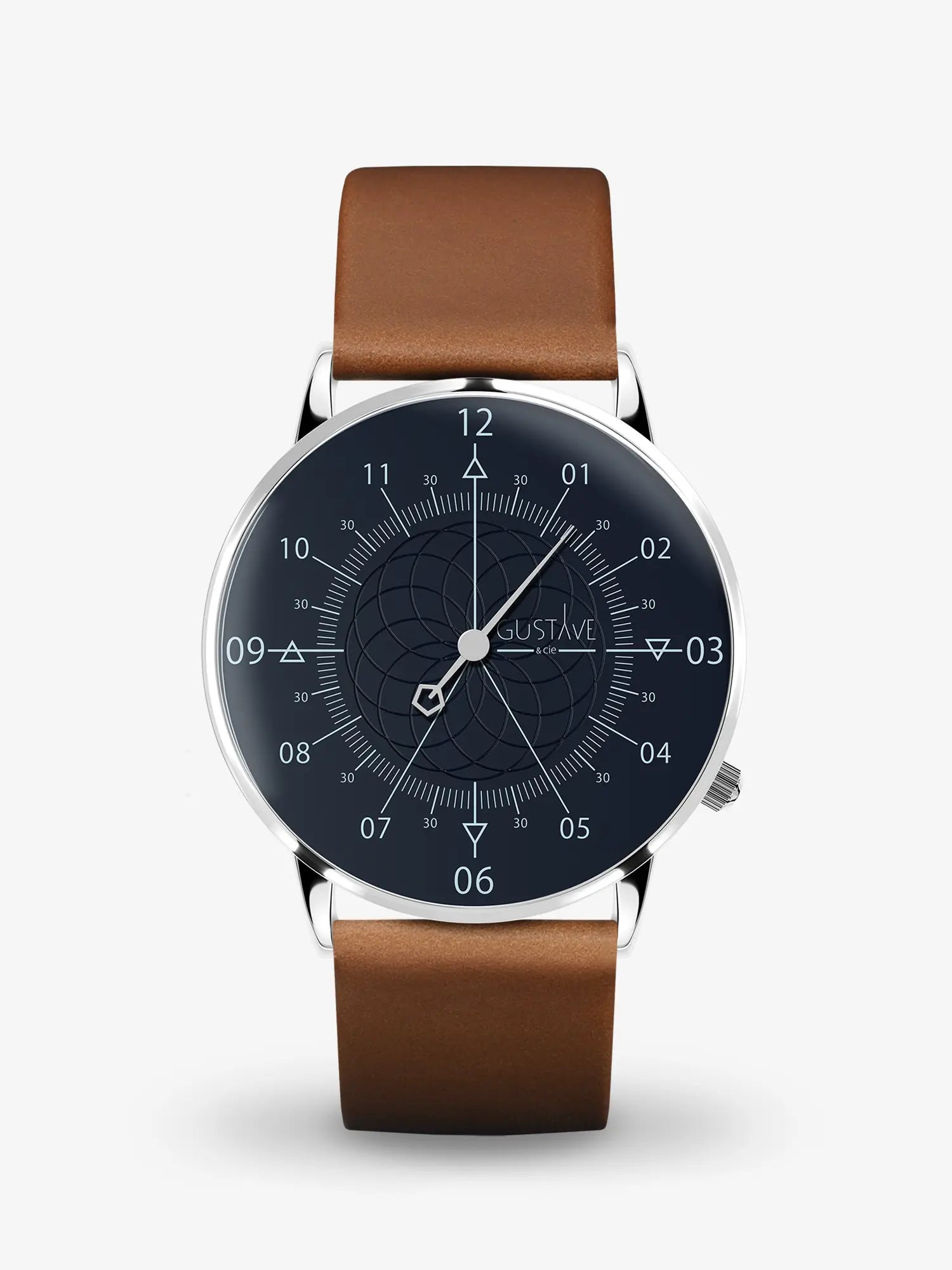LOUIS 12H - SILVER AND BLUE