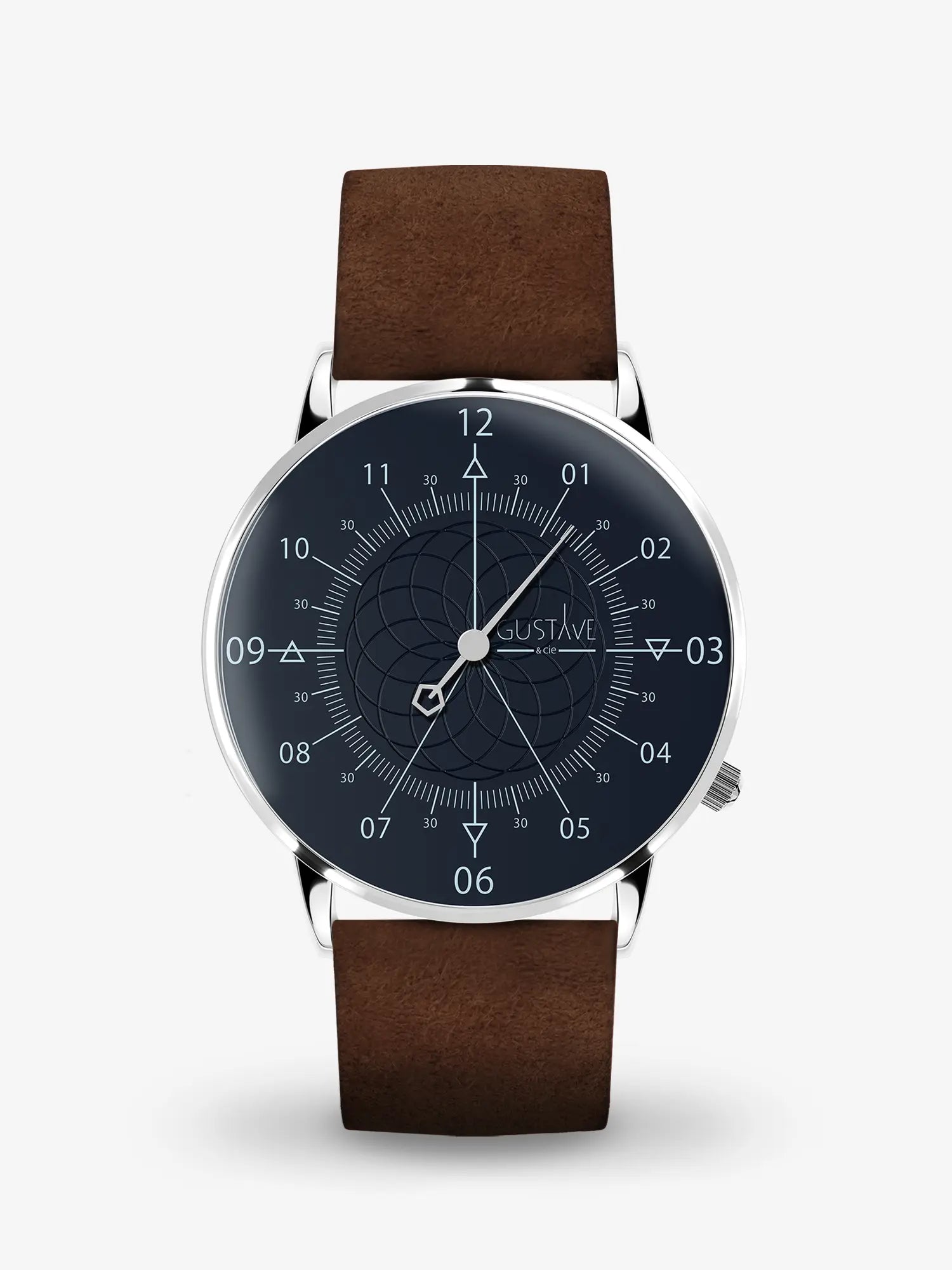 LOUIS 12H - SILVER AND BLUE