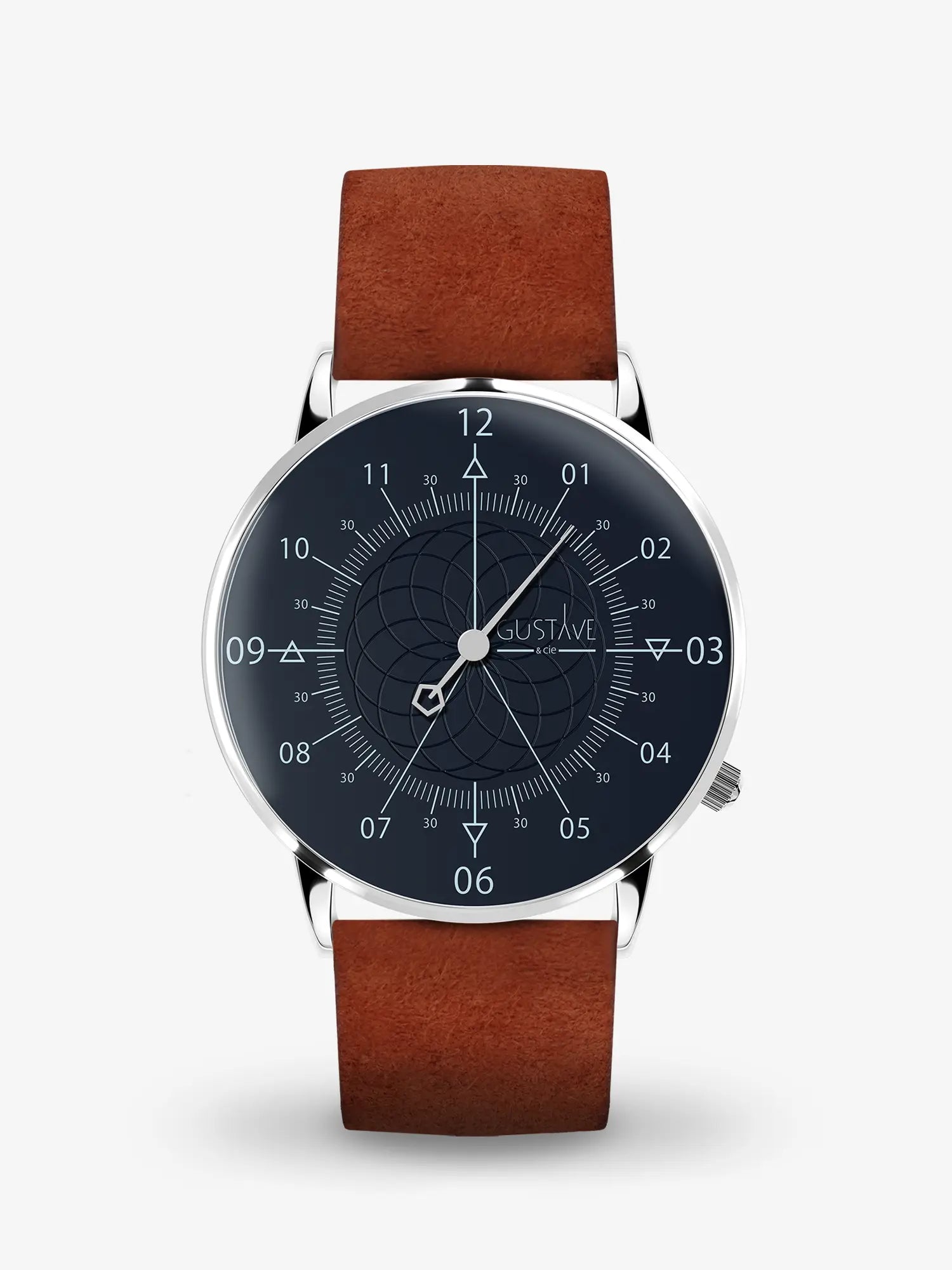 LOUIS 12H - SILVER AND BLUE