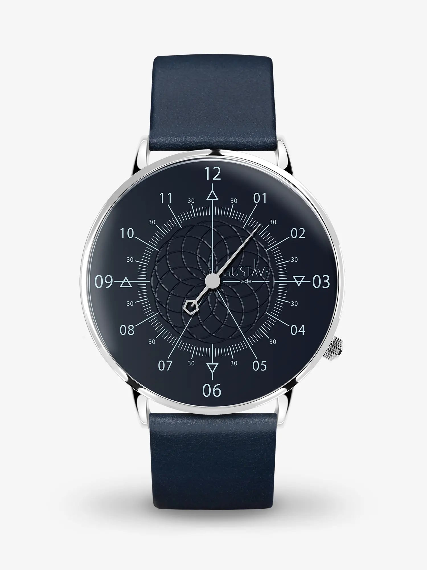 LOUIS 12H - SILVER AND BLUE