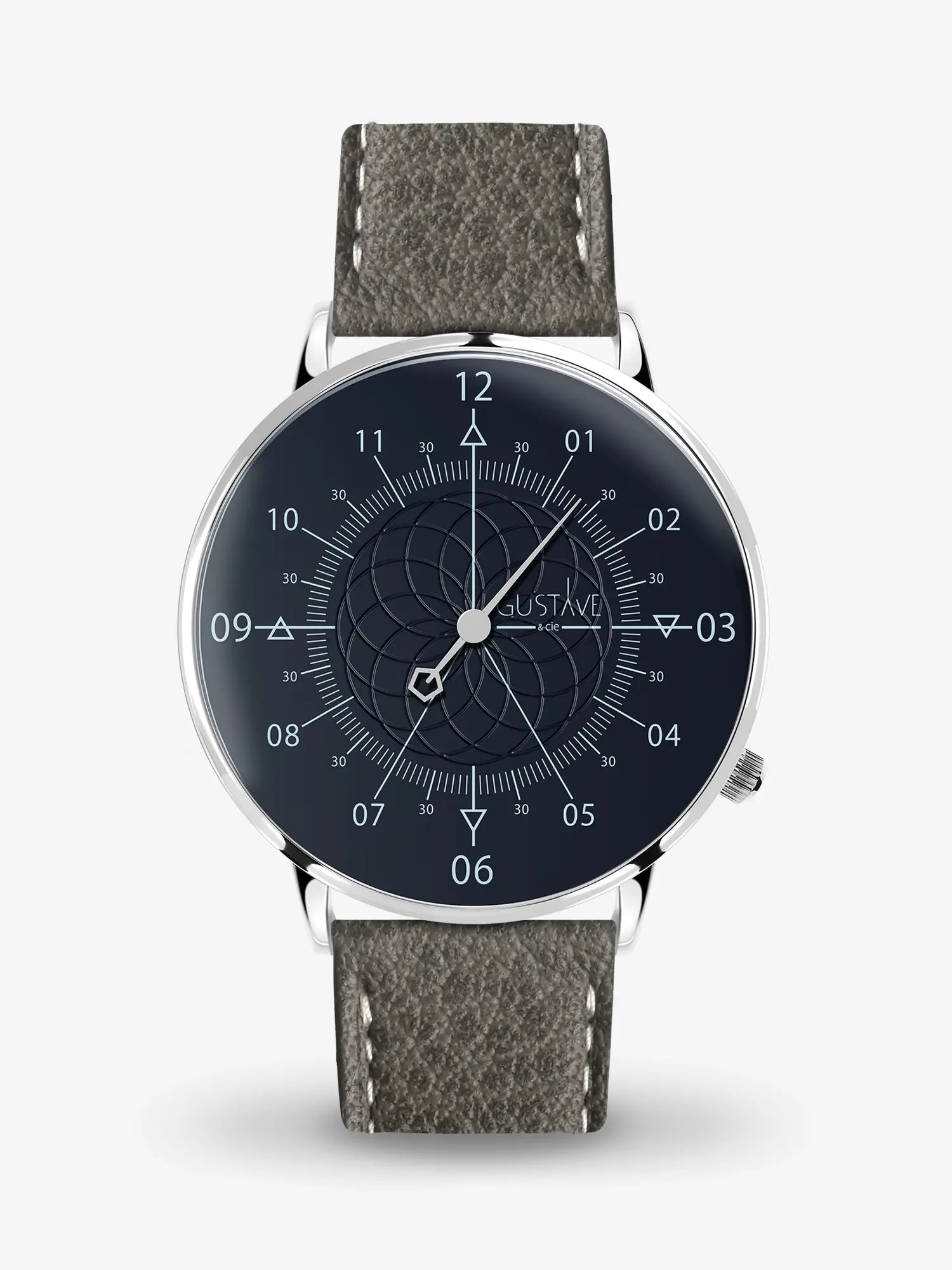 LOUIS 12H - SILVER AND BLUE