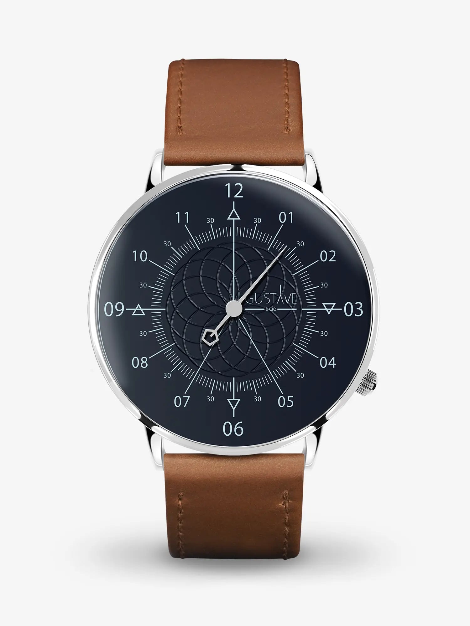 LOUIS 12H - SILVER AND BLUE