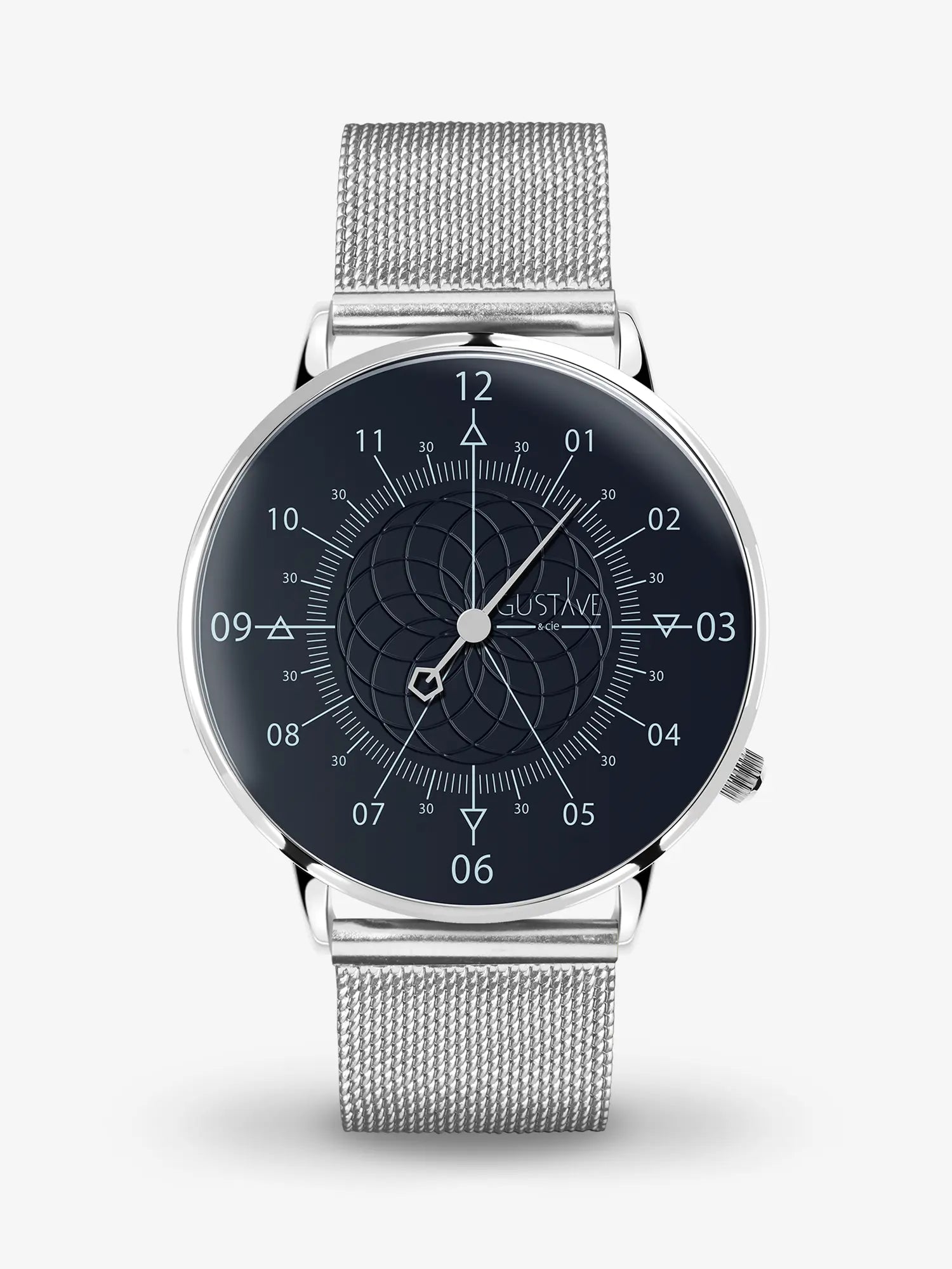 LOUIS 12H - SILVER AND BLUE