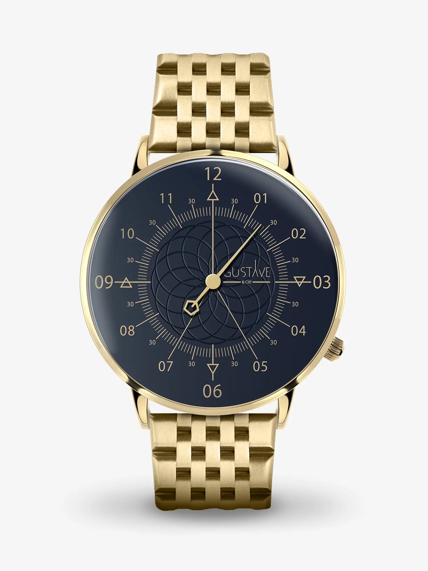 LOUIS 12H - OR ET BLEU