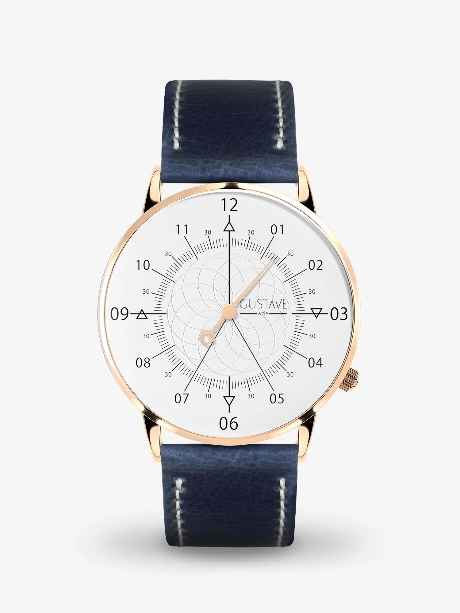 LOUIS 12H - ROSE AND WHITE GOLD