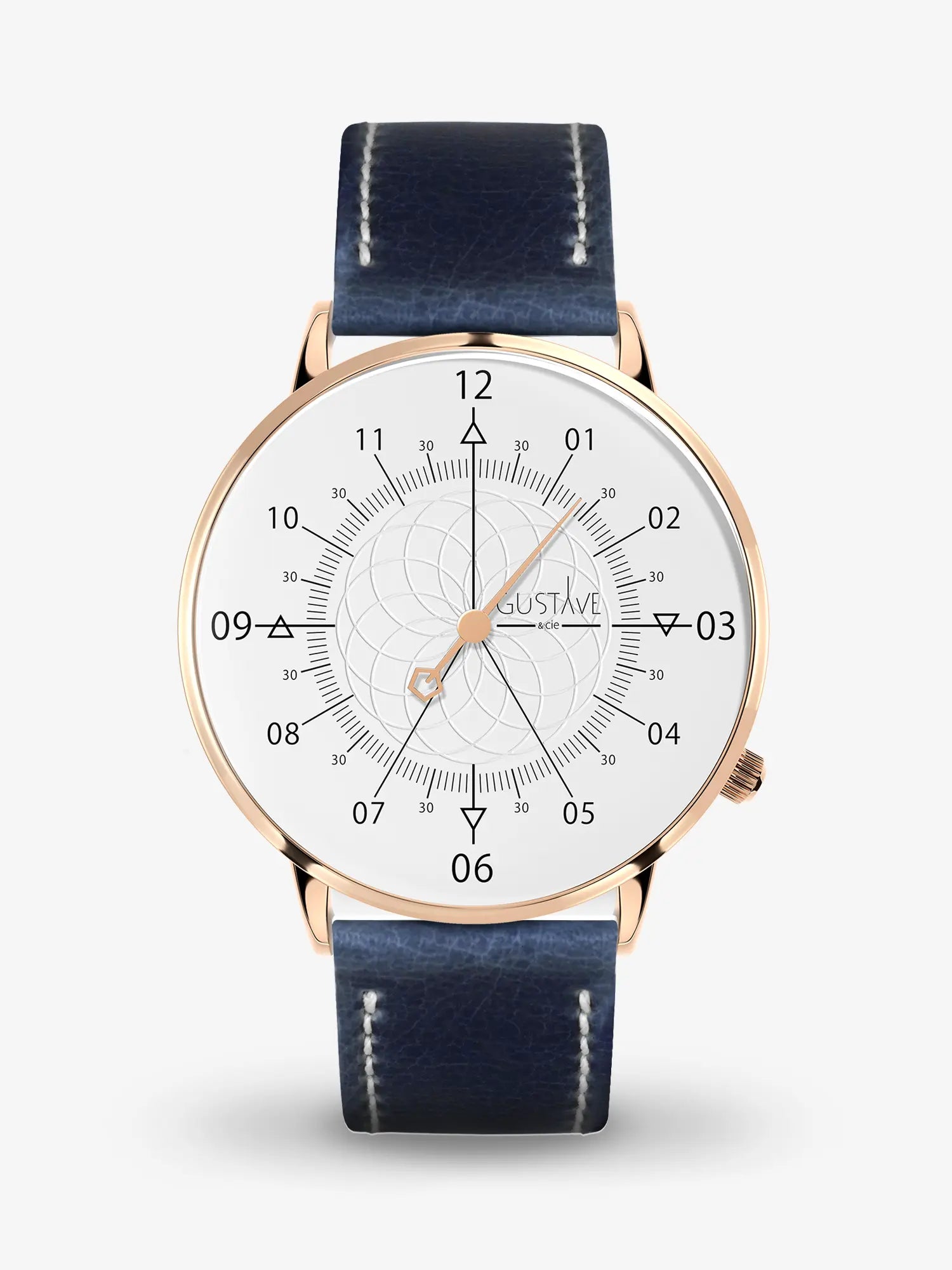 LOUIS 12H - ROSE AND WHITE GOLD