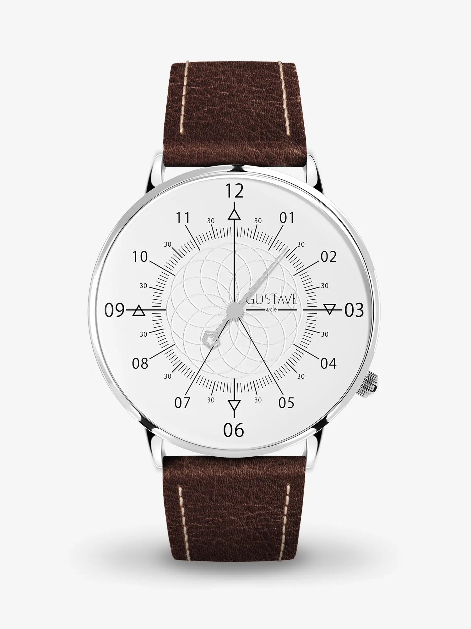 LOUIS 12H - SILVER AND WHITE