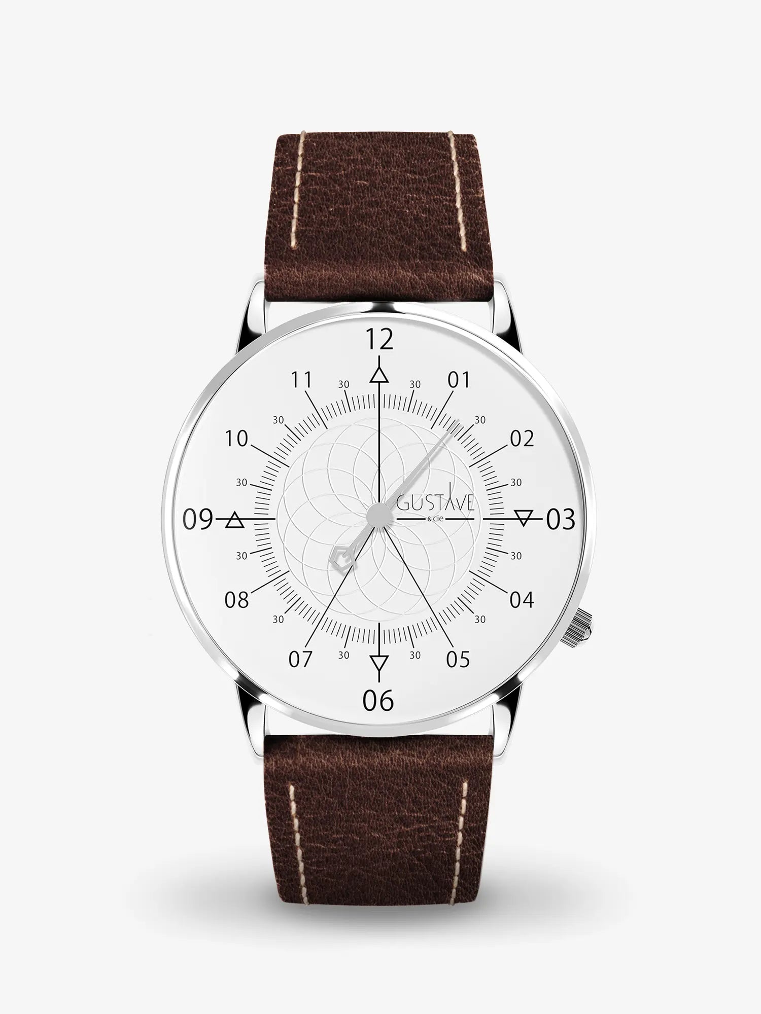 LOUIS 12H - SILVER AND WHITE