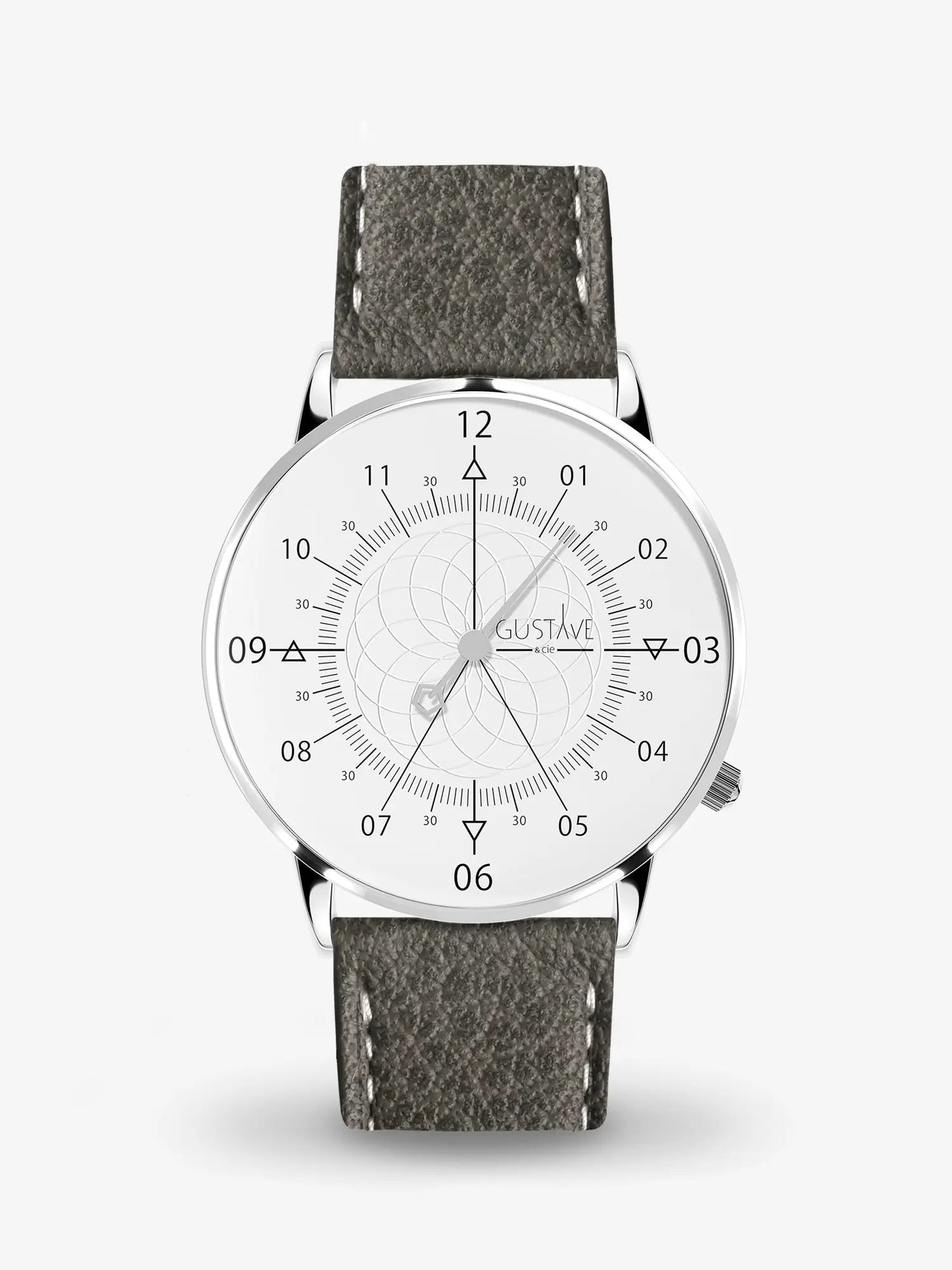 LOUIS 12H - SILVER AND WHITE