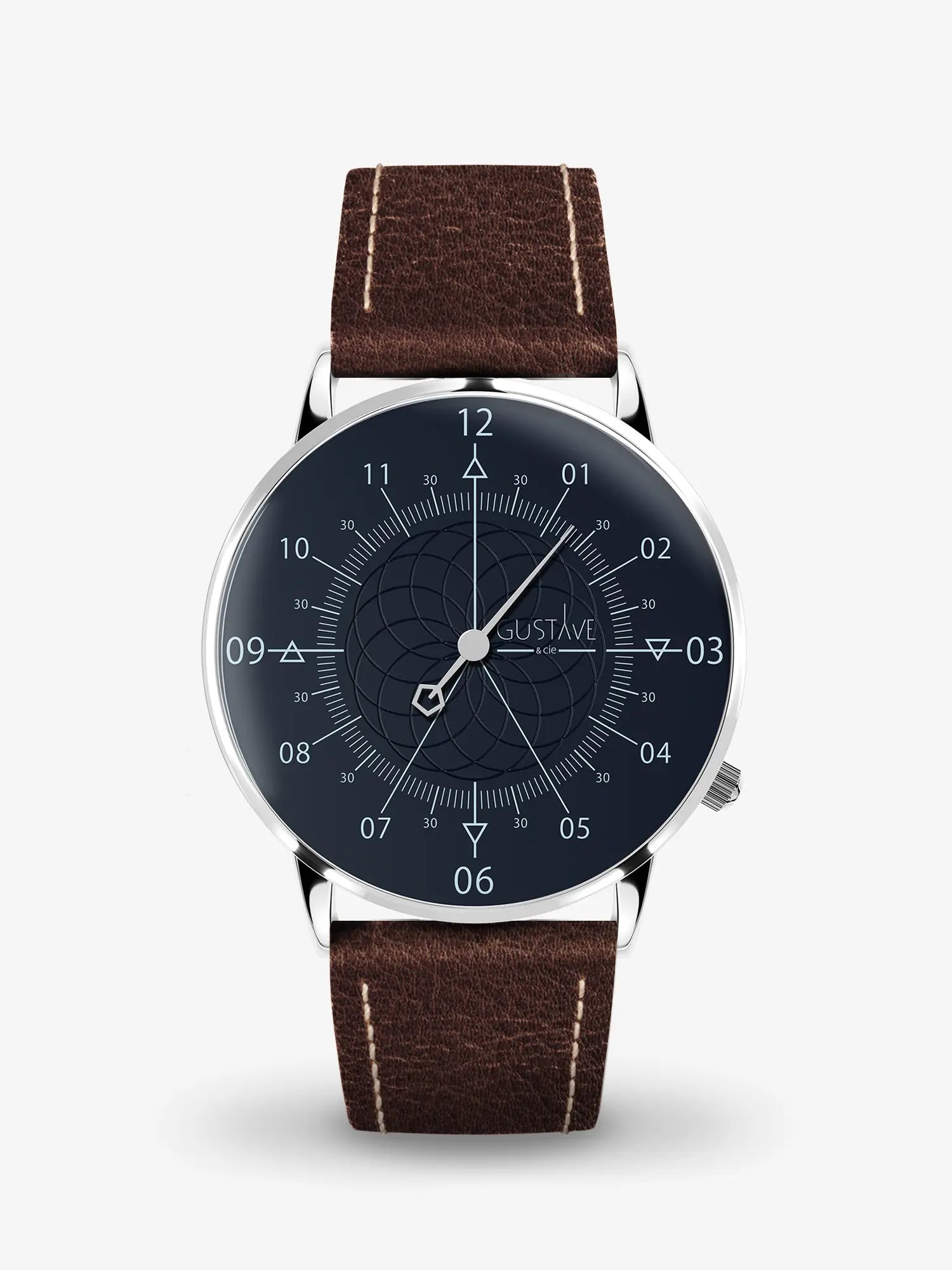 LOUIS 12H - SILVER AND BLUE