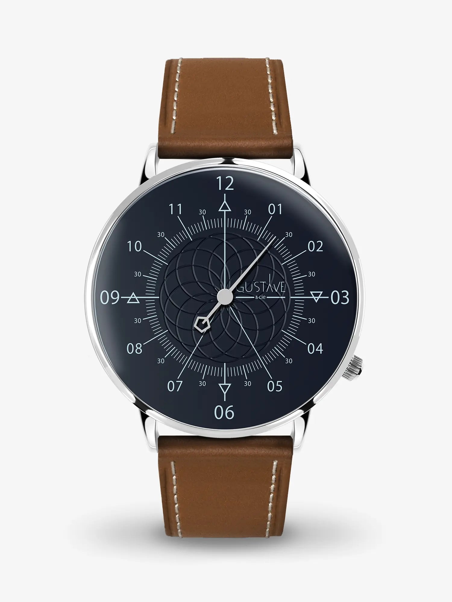 LOUIS 12H - SILVER AND BLUE