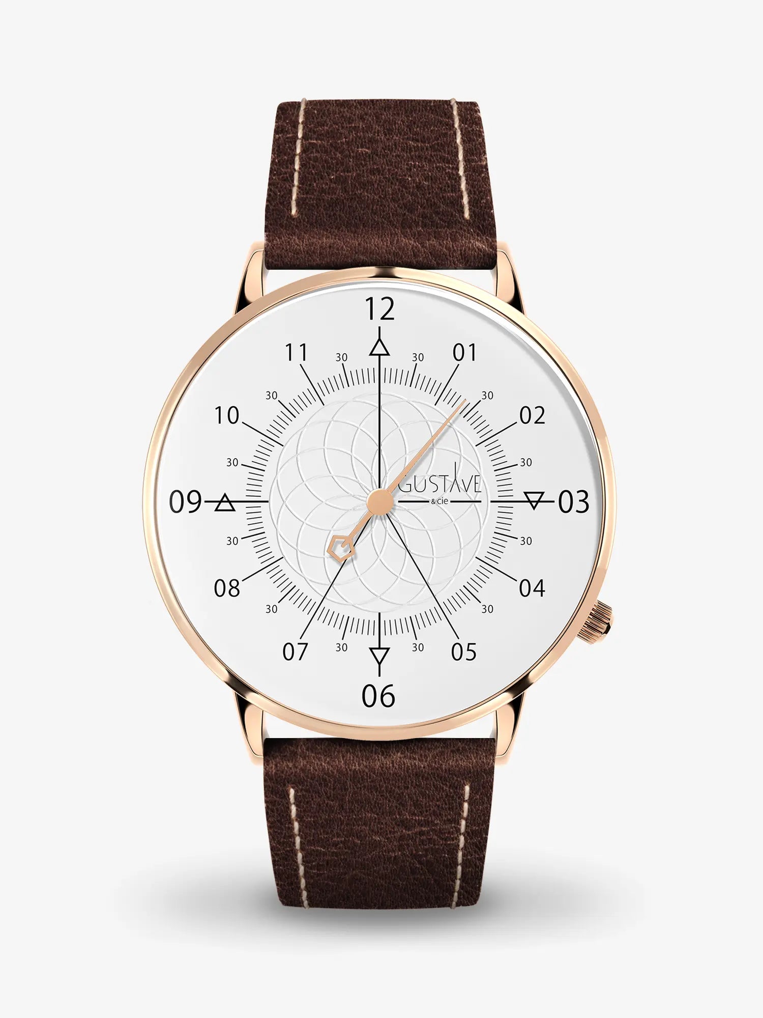 LOUIS 12H - ROSE AND WHITE GOLD