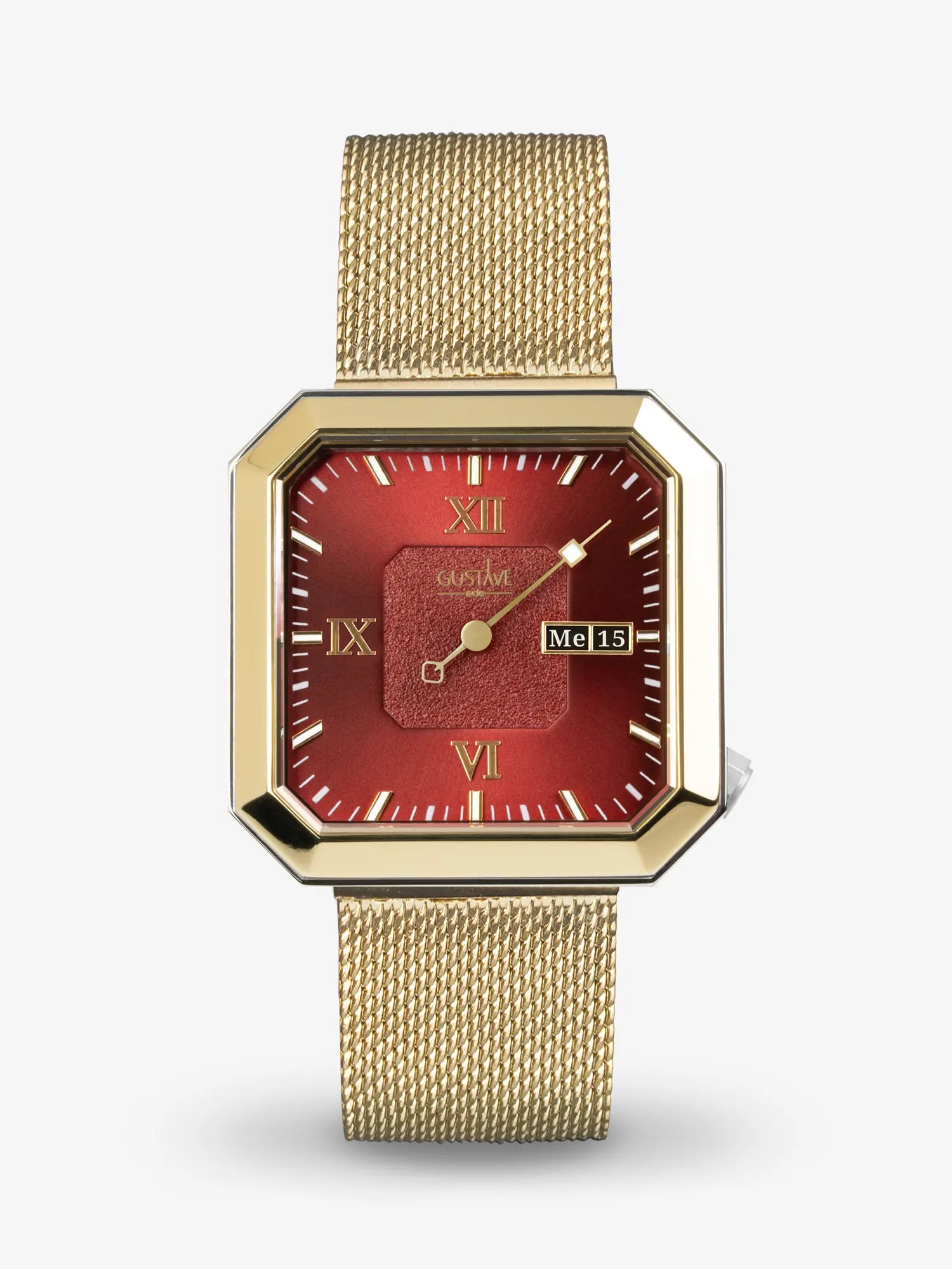 MARIE 12H - ARGENT / OR ET GRENAT