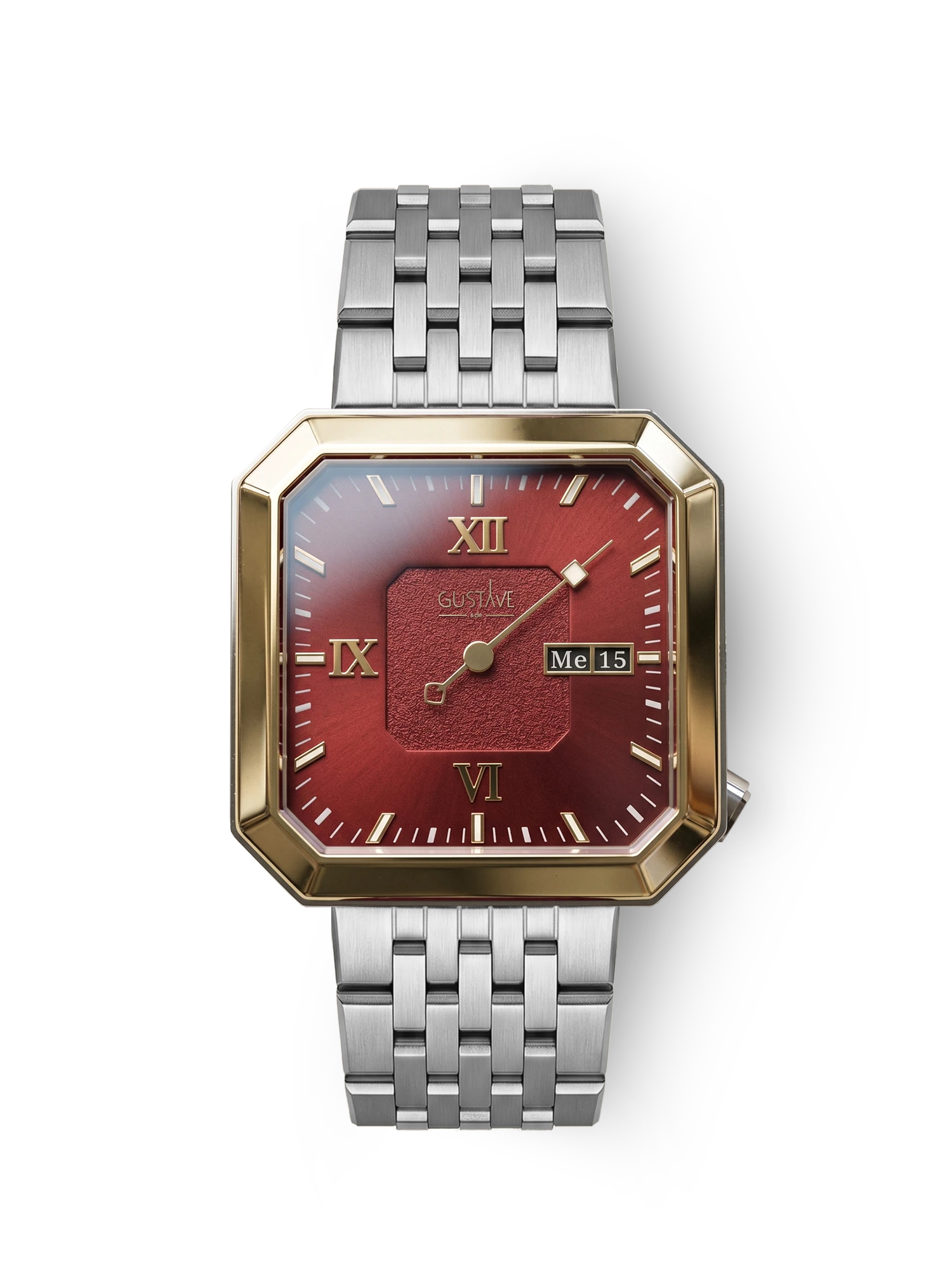 MARIE 12H - ARGENT / OR ET GRENAT