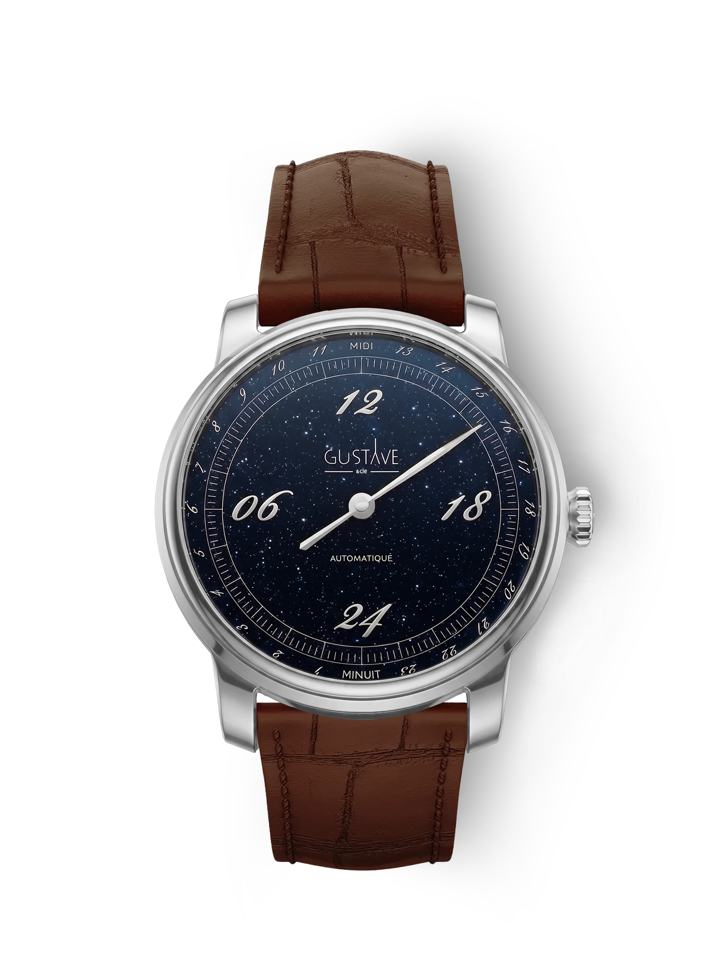 PAUL 24H - SILVER AND AVENTURINE