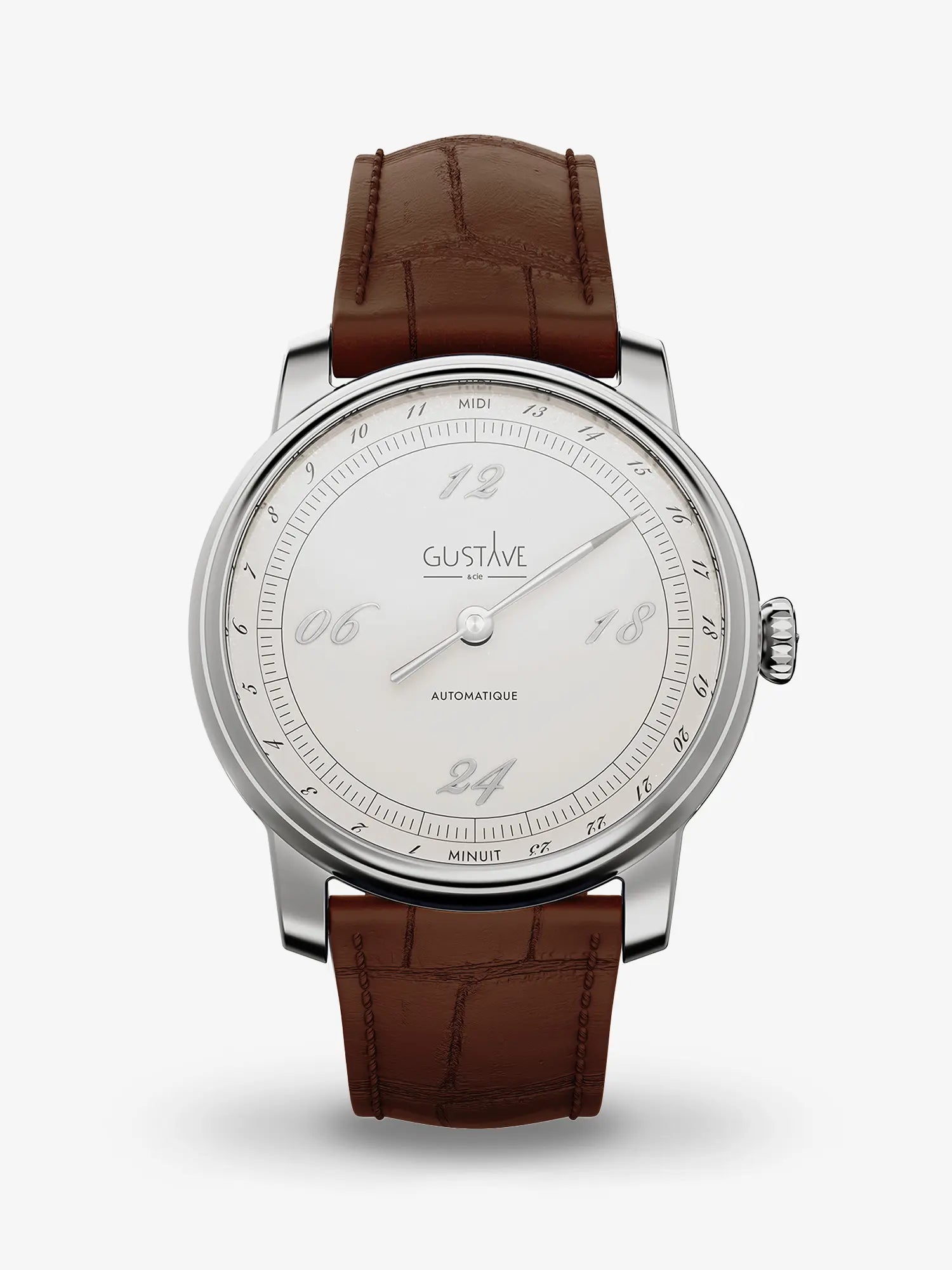 PAUL 24H - SILVER AND WHITE