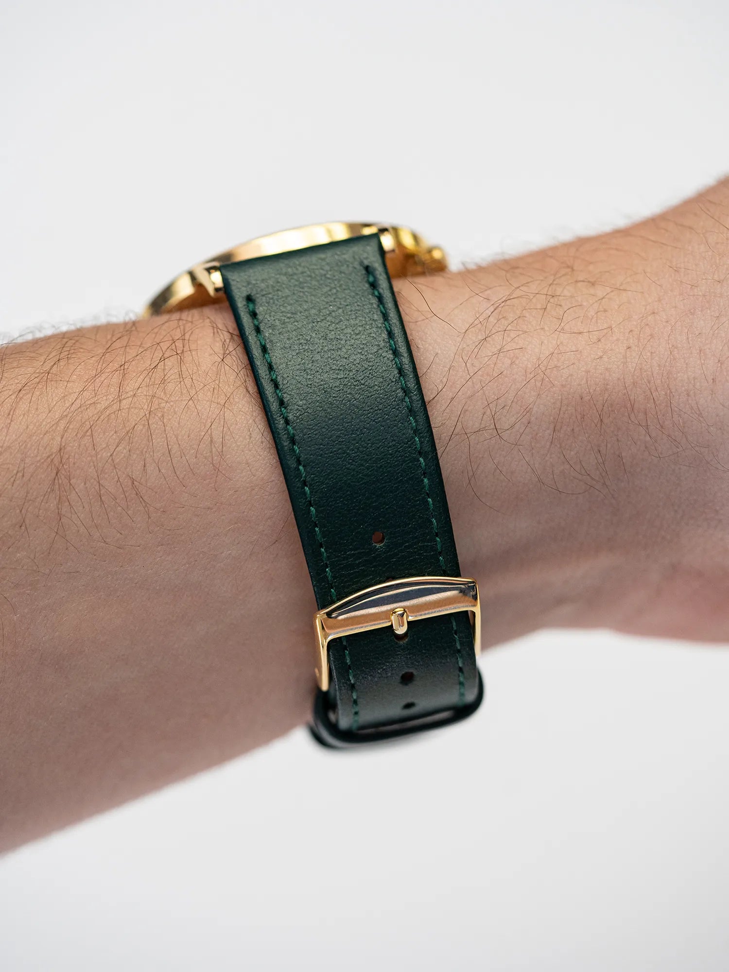 LEATHER BAND- EMERALD GREEN