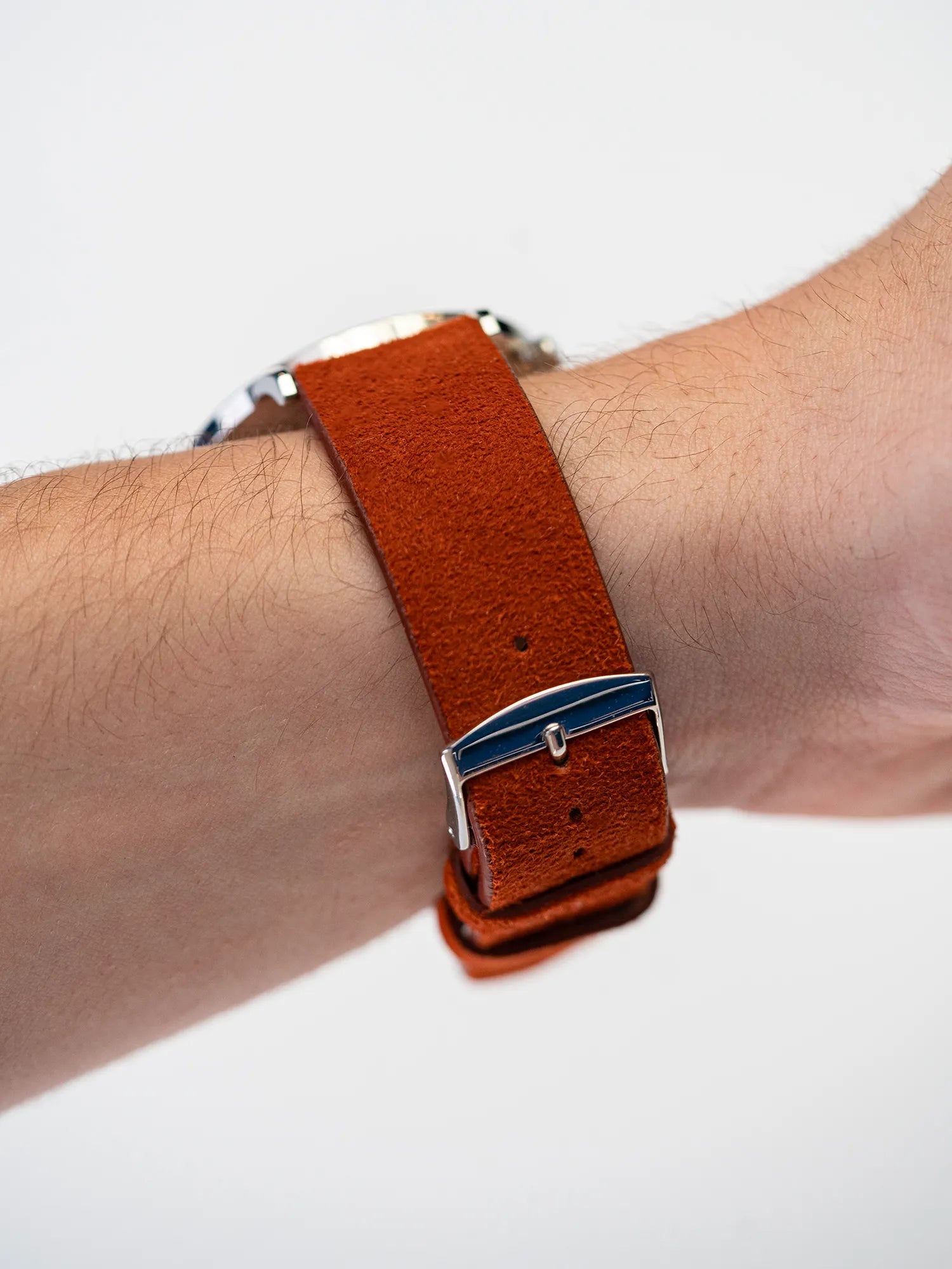 LEATHER BAND - TERRACOTA NUBUCK