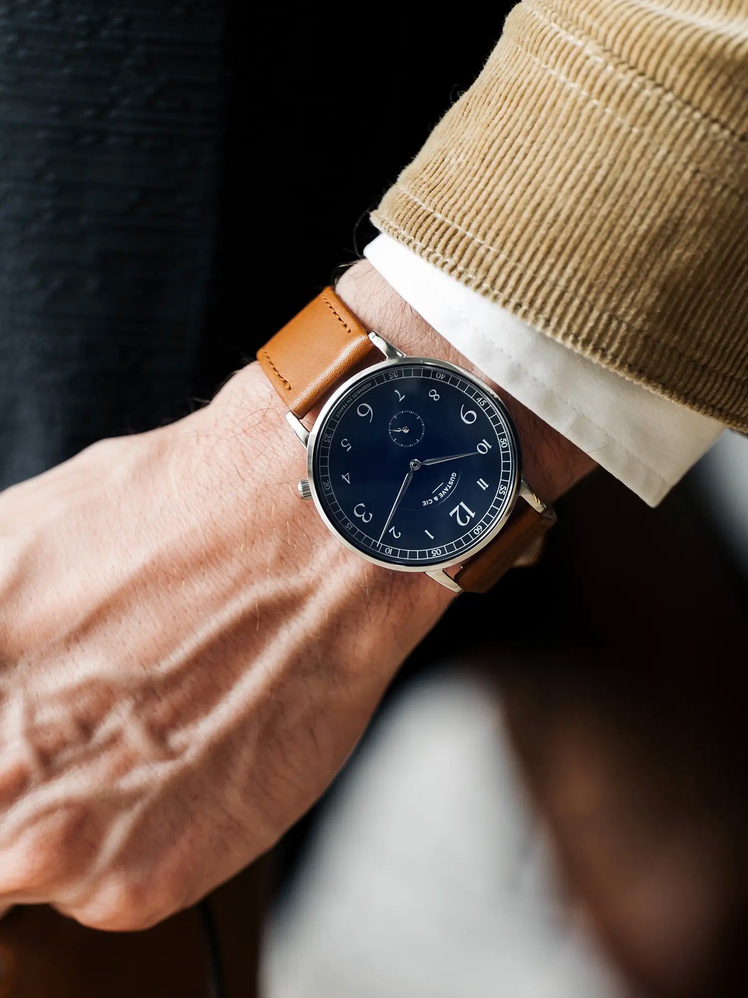 HECTOR 12H - SILVER AND BLUE