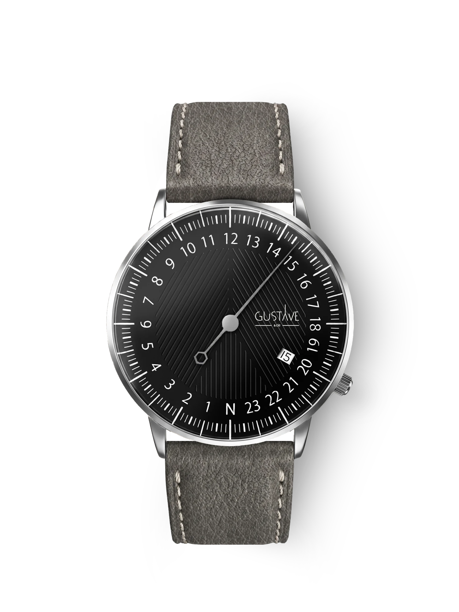 ANDRÉ 24H - SILVER AND BLACK