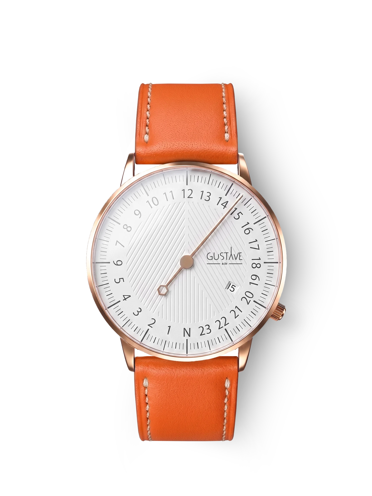 ANDRÉ 24H - ROSE GOLD AND WHITE