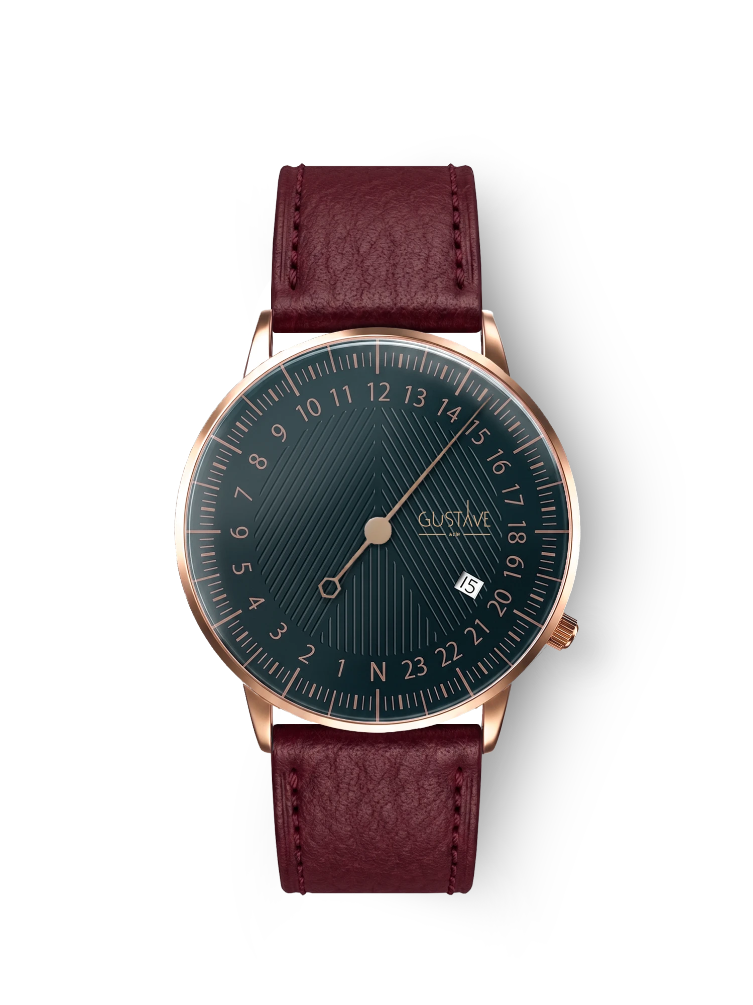 ANDRÉ 24H - ROSE GOLD AND GREEN