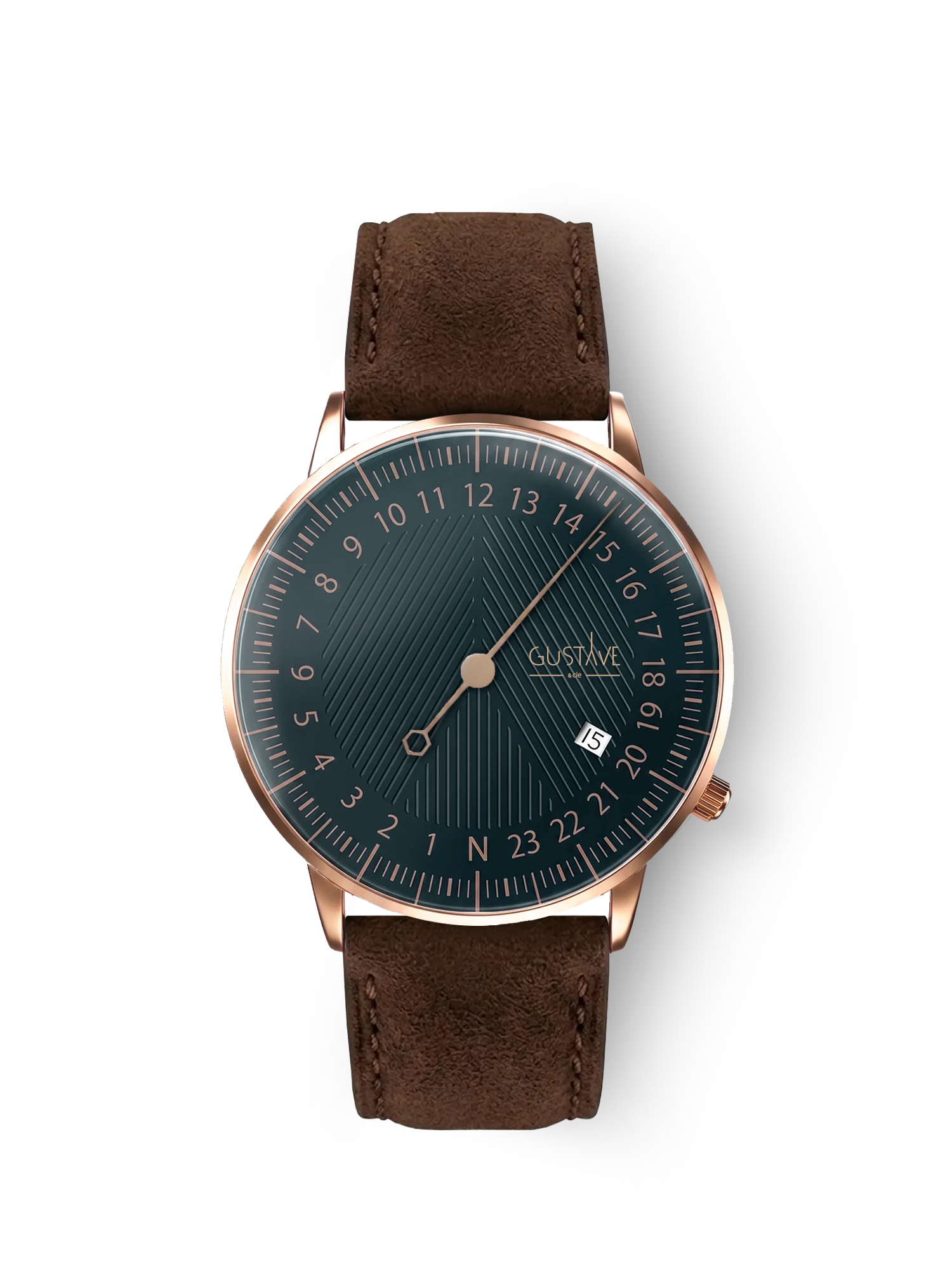 ANDRÉ 24H - ROSE GOLD AND GREEN