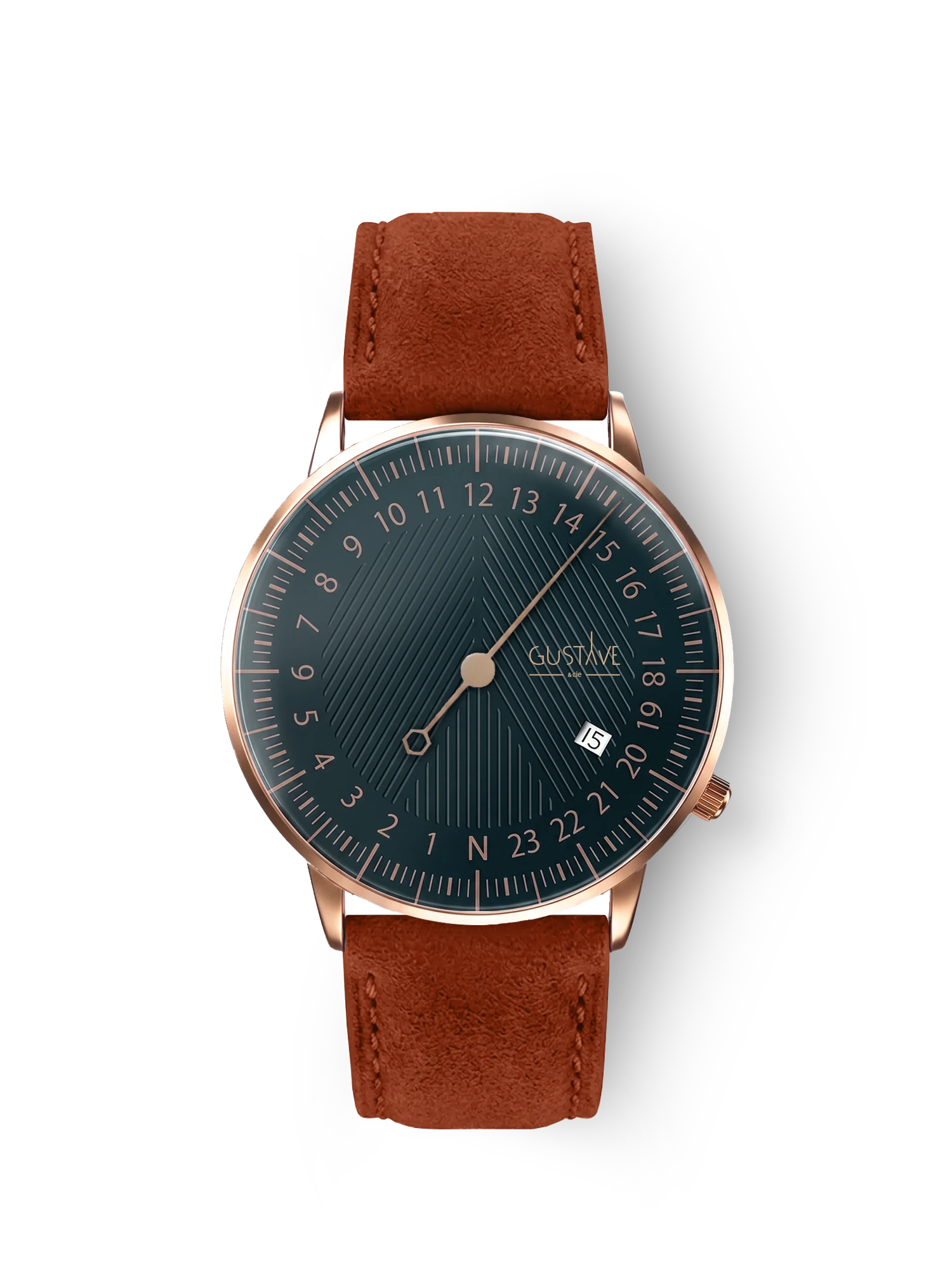 ANDRÉ 24H - ROSE GOLD AND GREEN