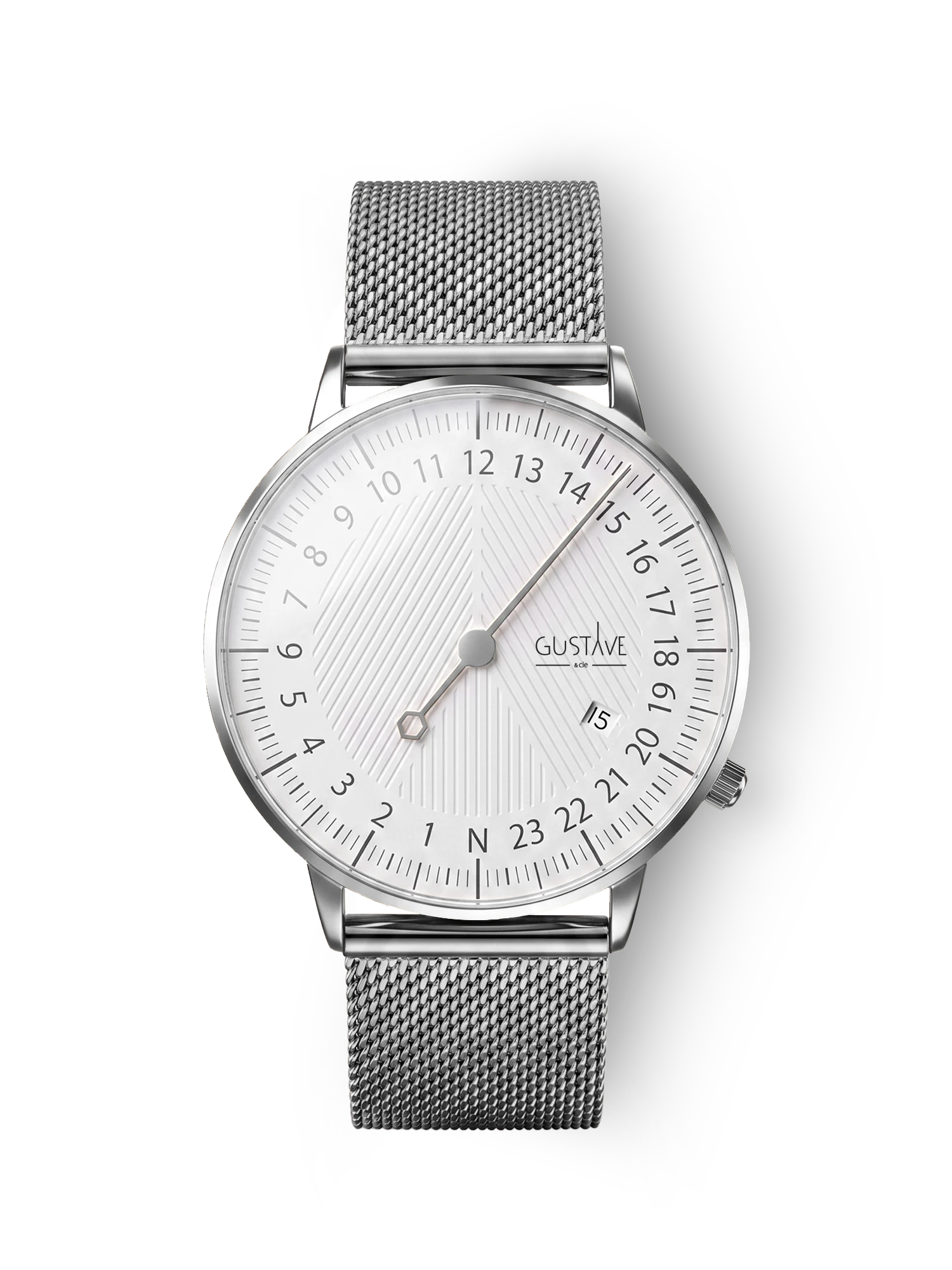 ANDRÉ 24H - SILVER AND WHITE