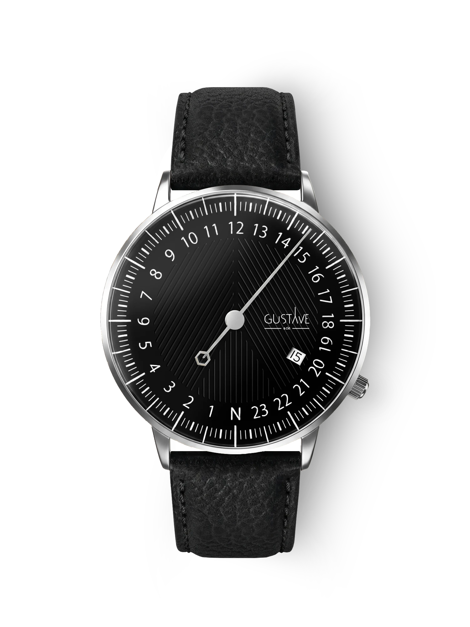ANDRÉ 24H - SILVER AND BLACK