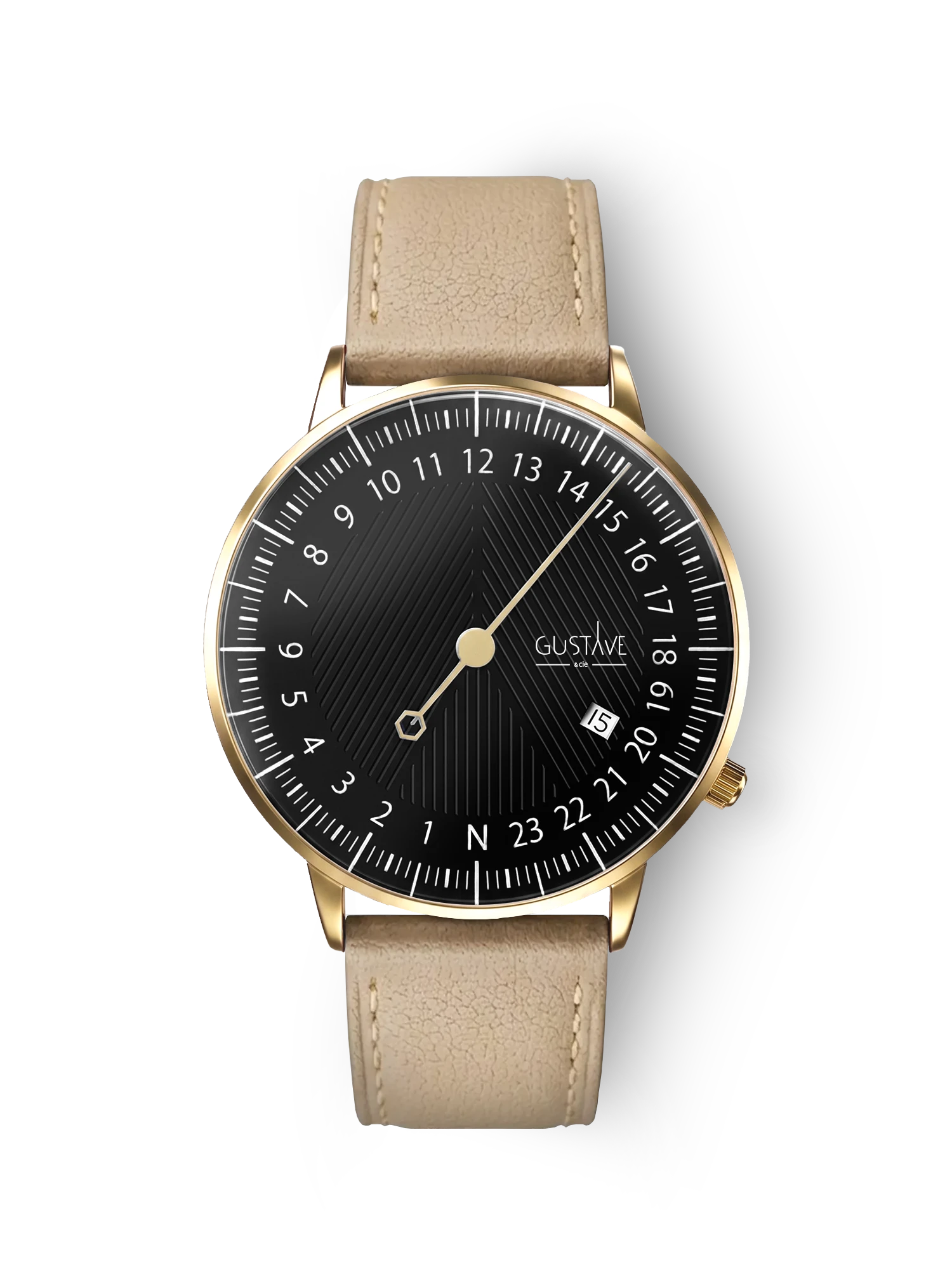 ANDRÉ 24H - GOLD AND BLACK