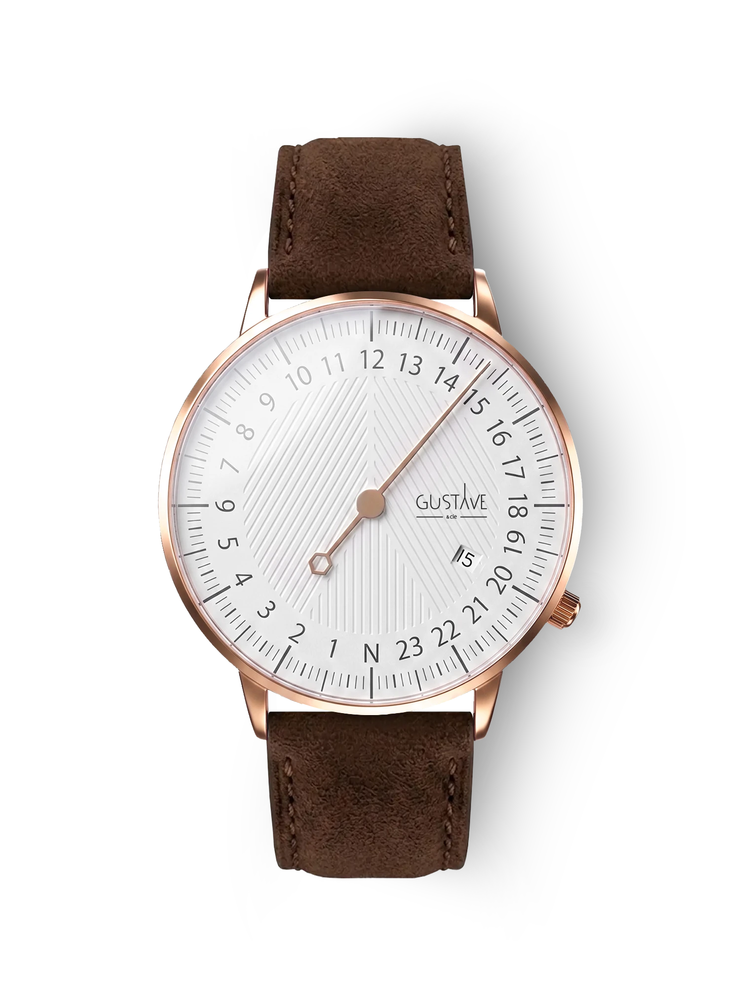 ANDRÉ 24H - ROSE GOLD AND WHITE