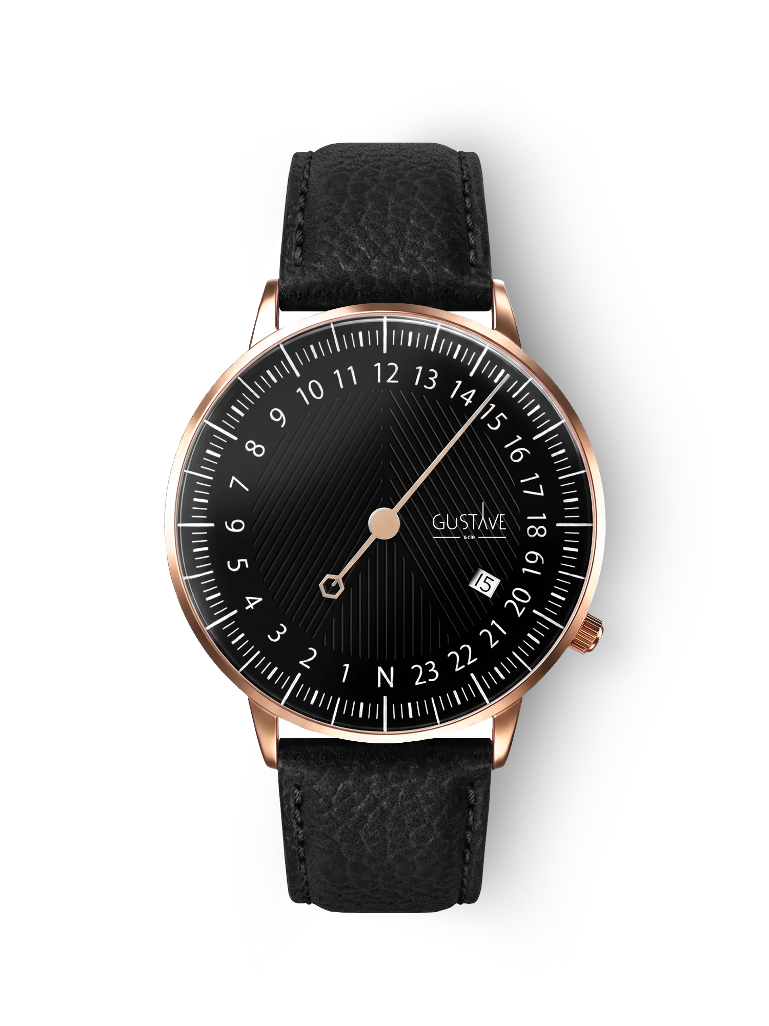 ANDRÉ 24H - ROSE GOLD AND BLACK